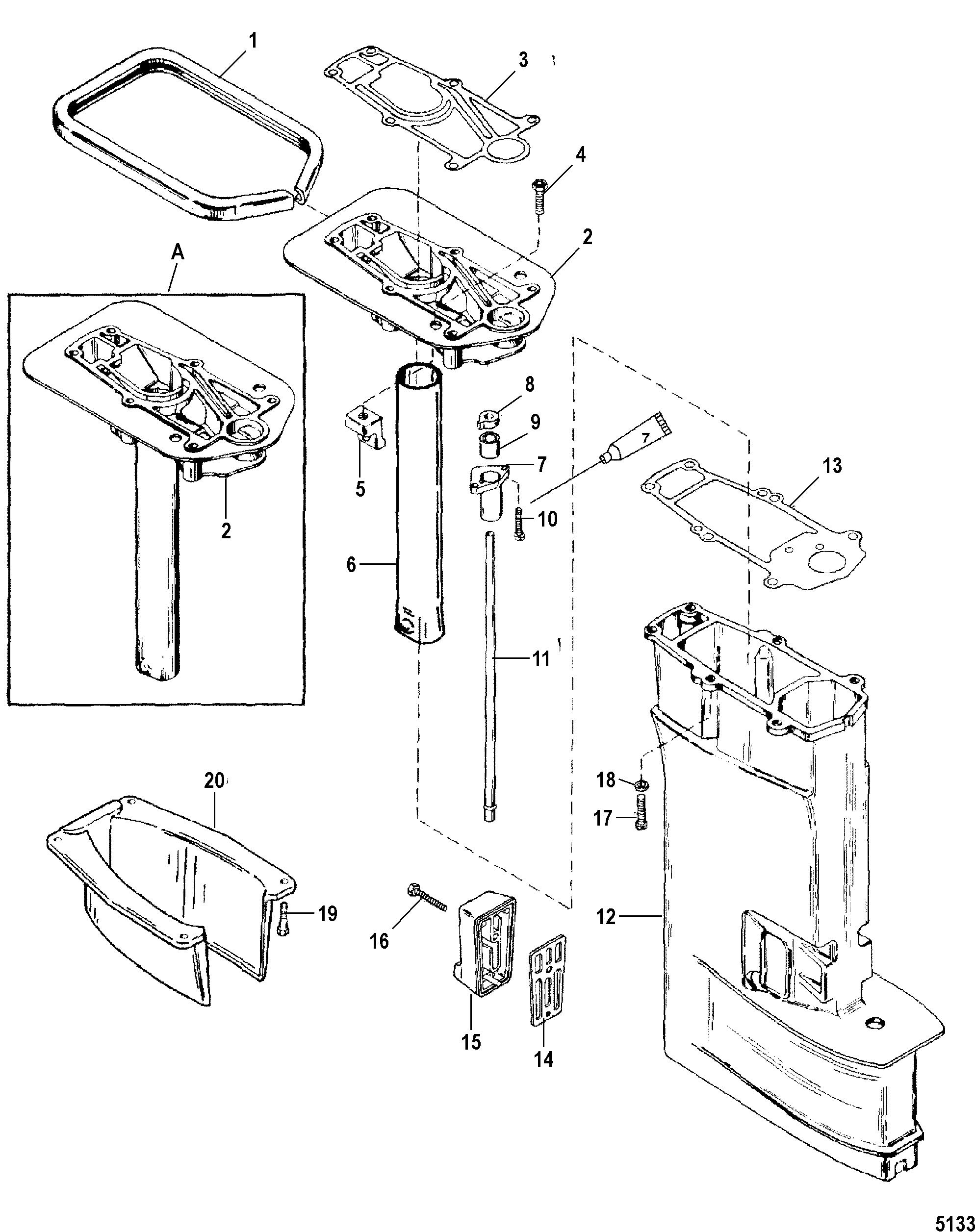 Driveshaft Housing Assembly