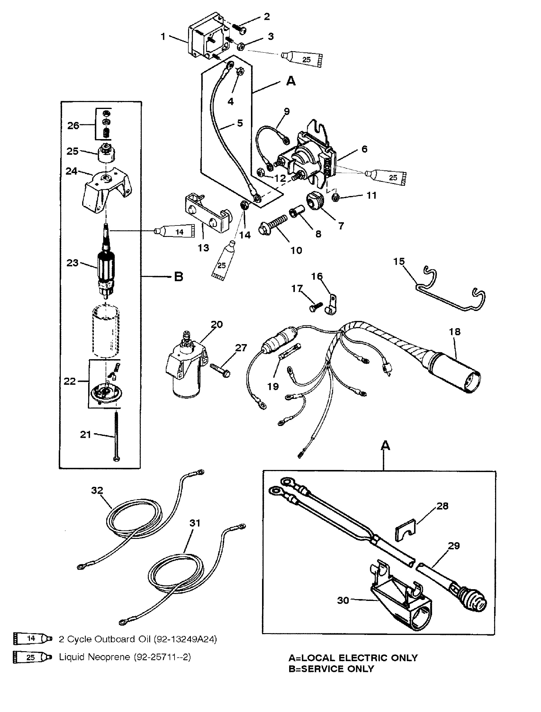 Electric Start Components