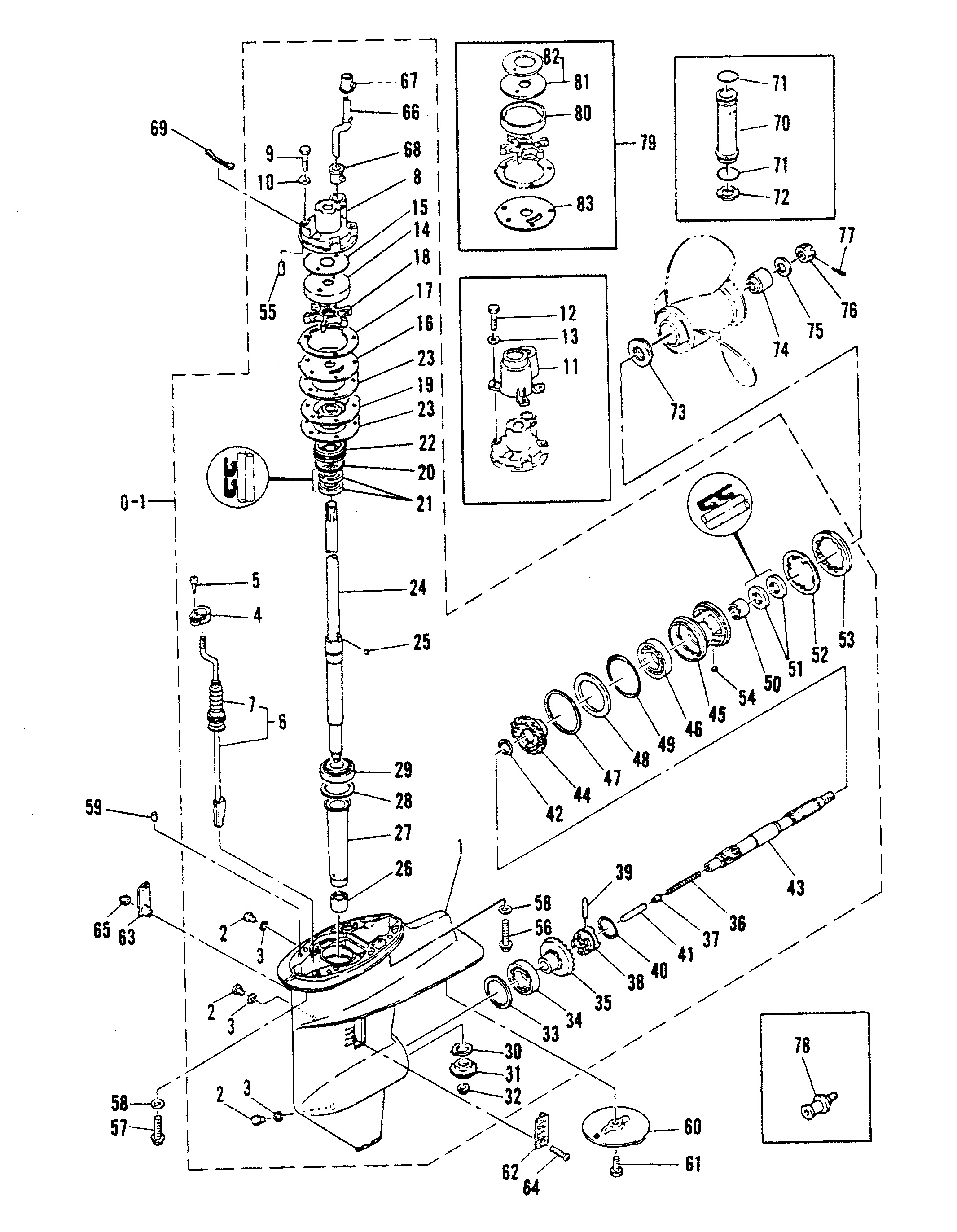 GEARHOUSING ASSEMBLY