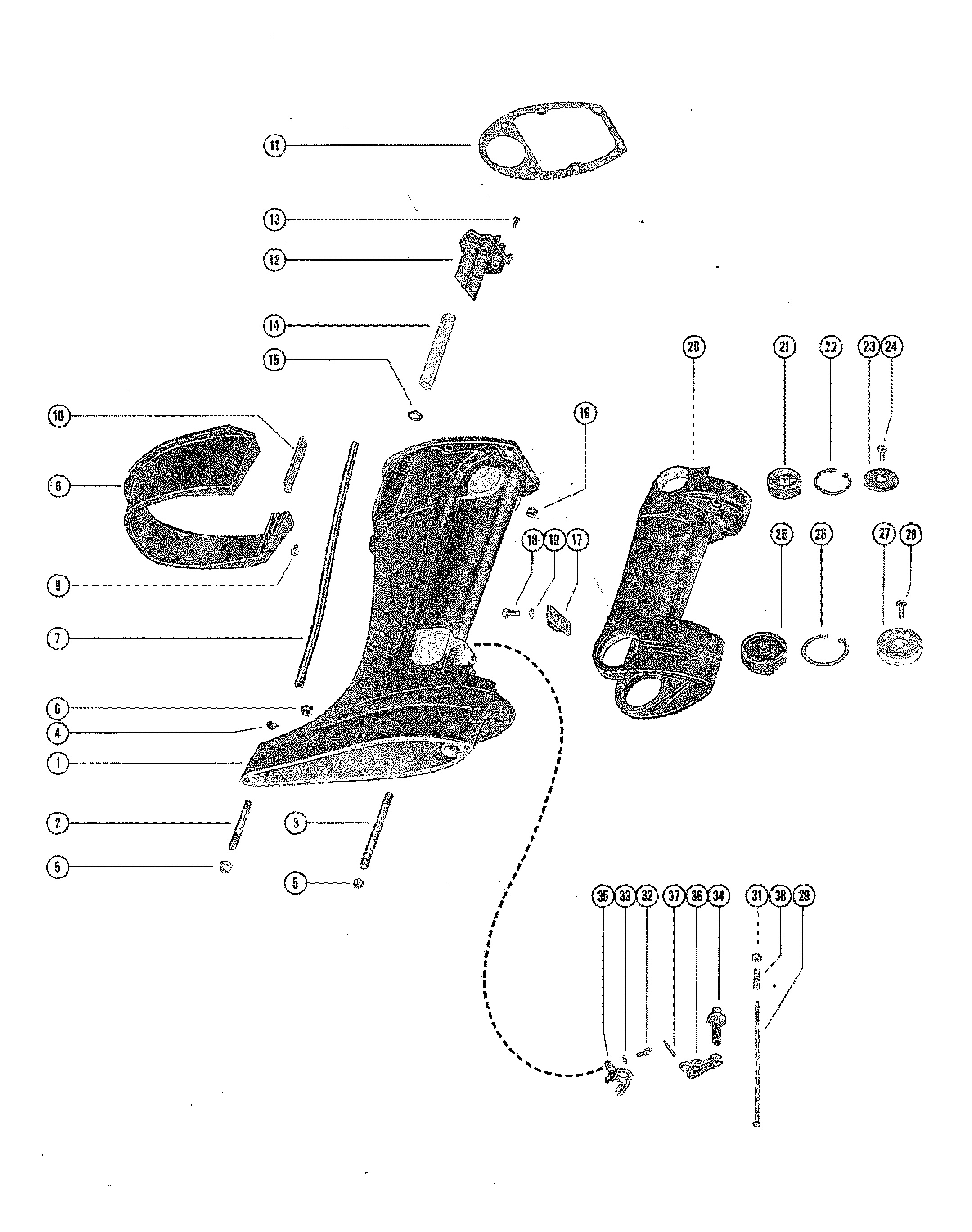 DRIVE SHAFT HOUSING ASSEMBLY
