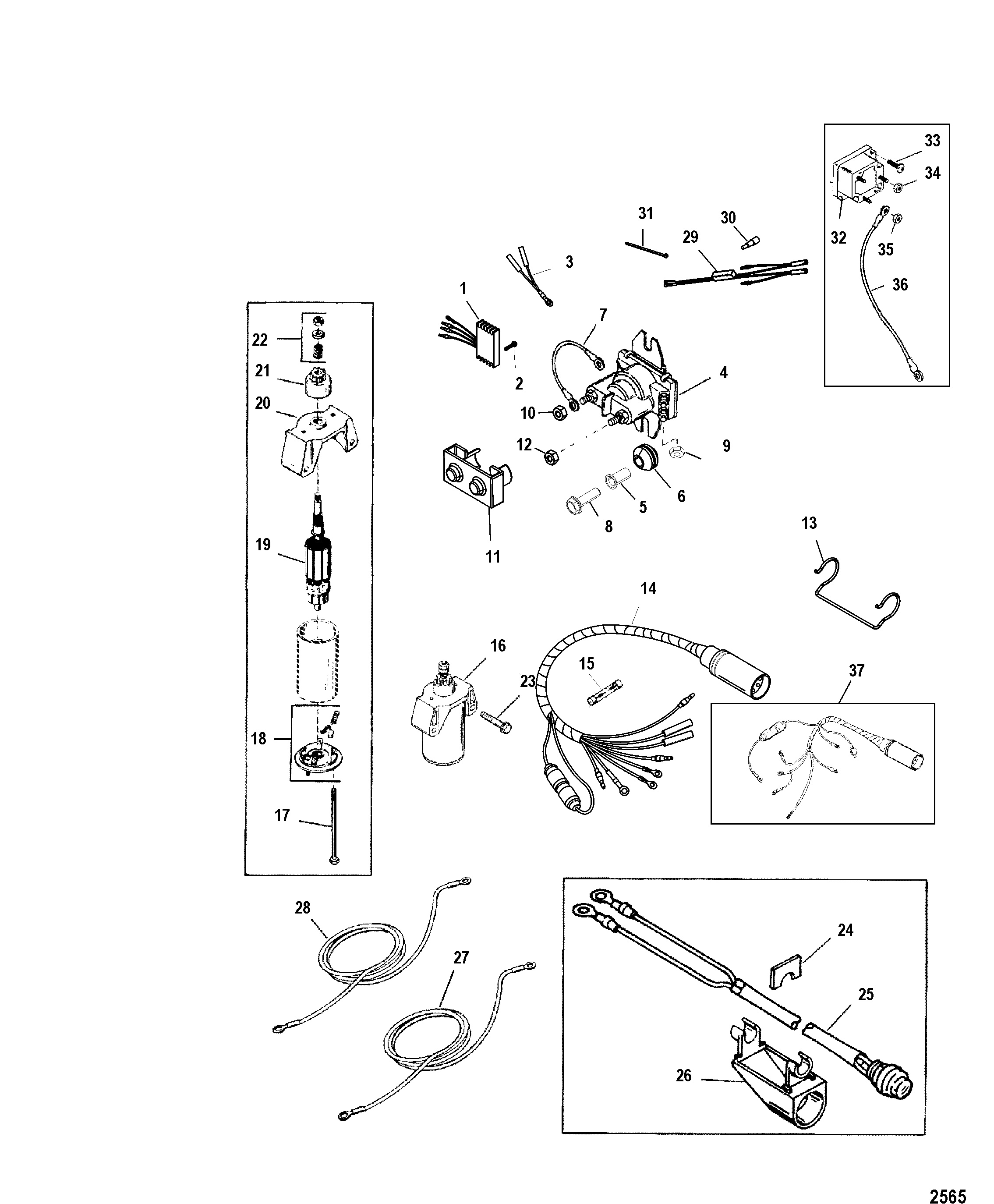 Electric Start Components