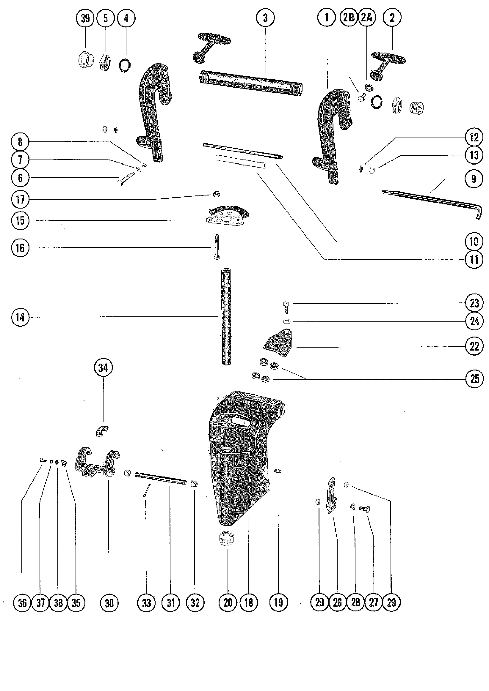 CLAMP AND SWIVEL BRACKET ASSEMBLY