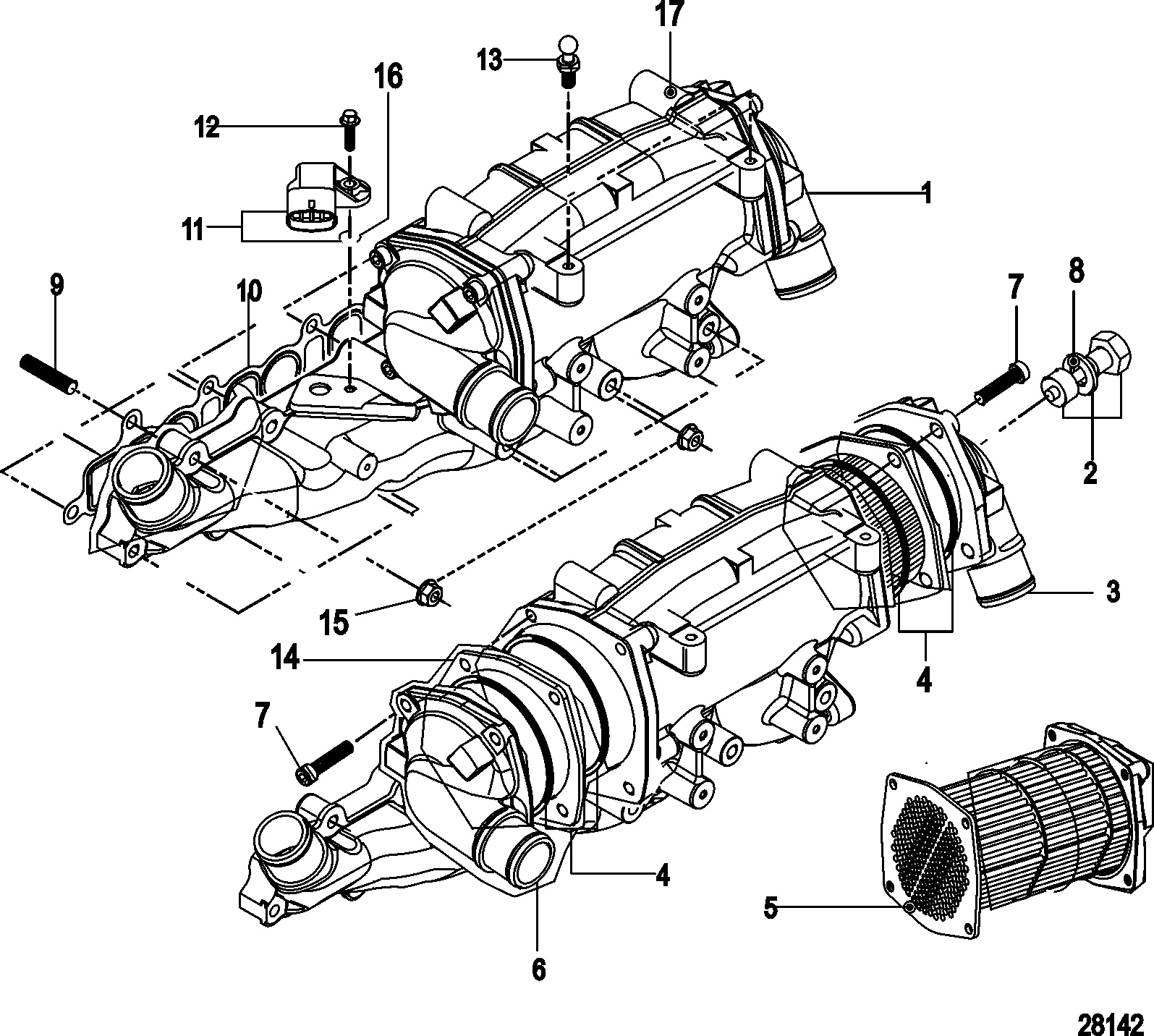 Intake Manifold Heat Exchanger
