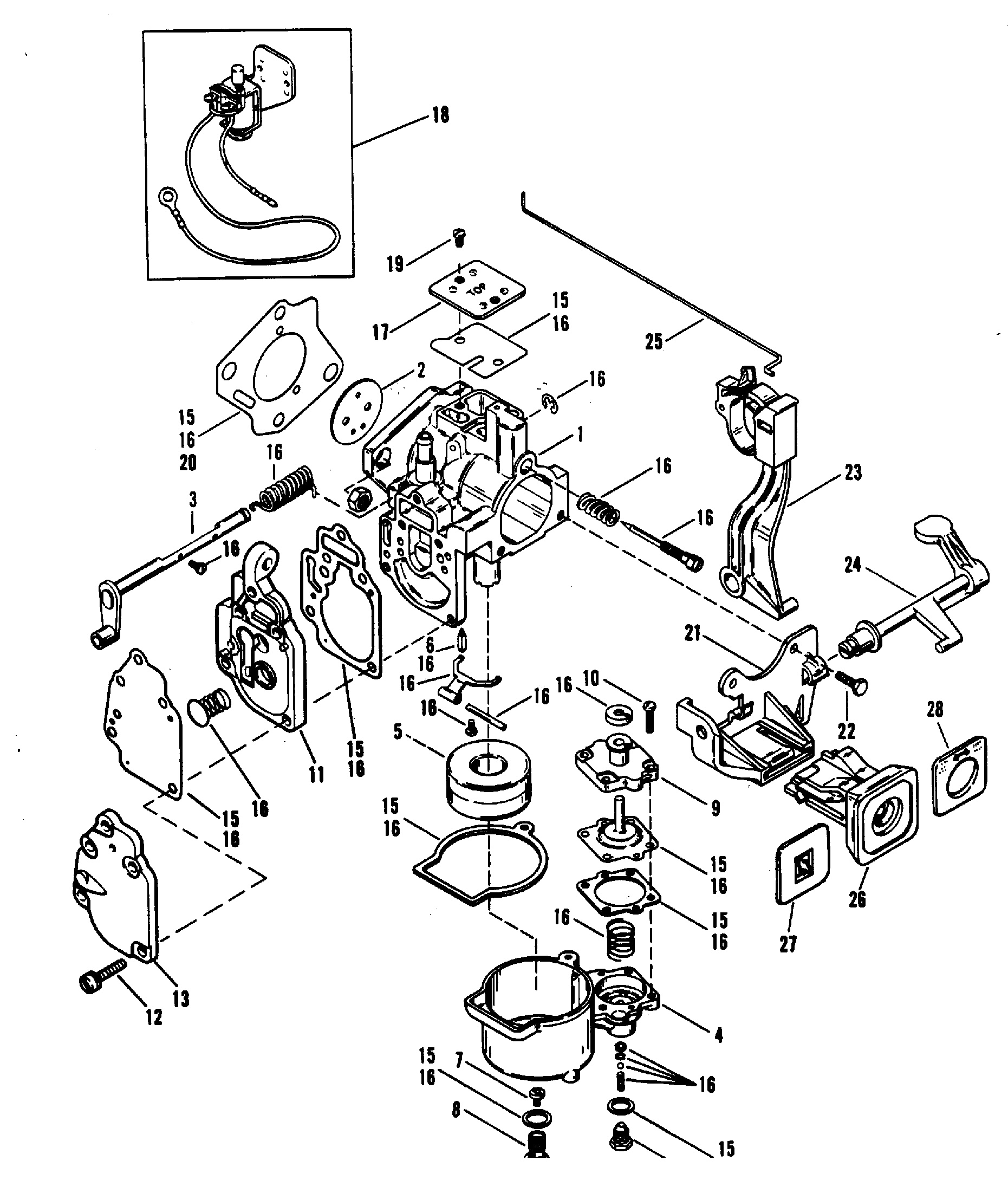 CARBURATORE (WMC-13 13A 14 14A 15 15A 16 16A)