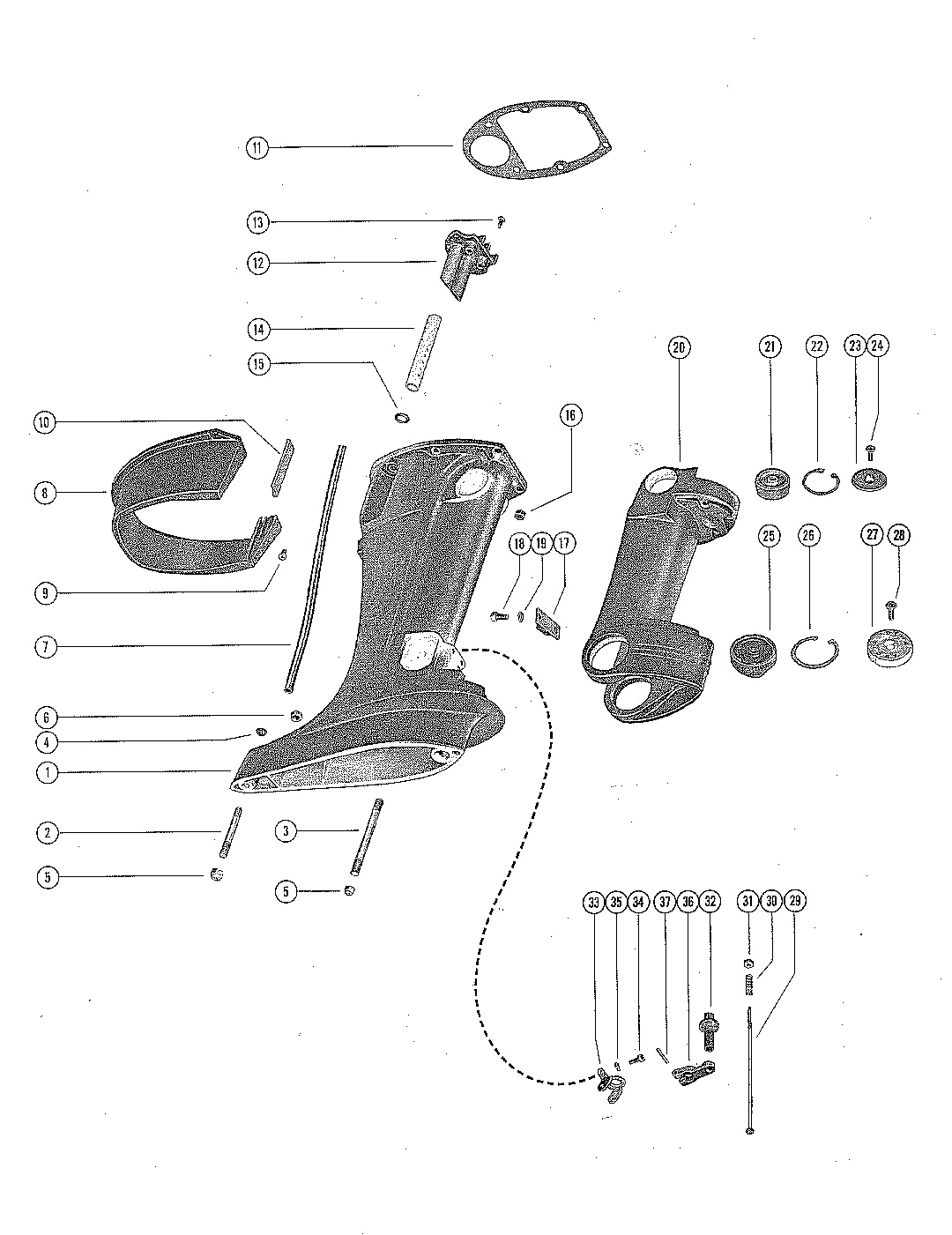 DRIVE SHAFT HOUSING ASSEMBLY