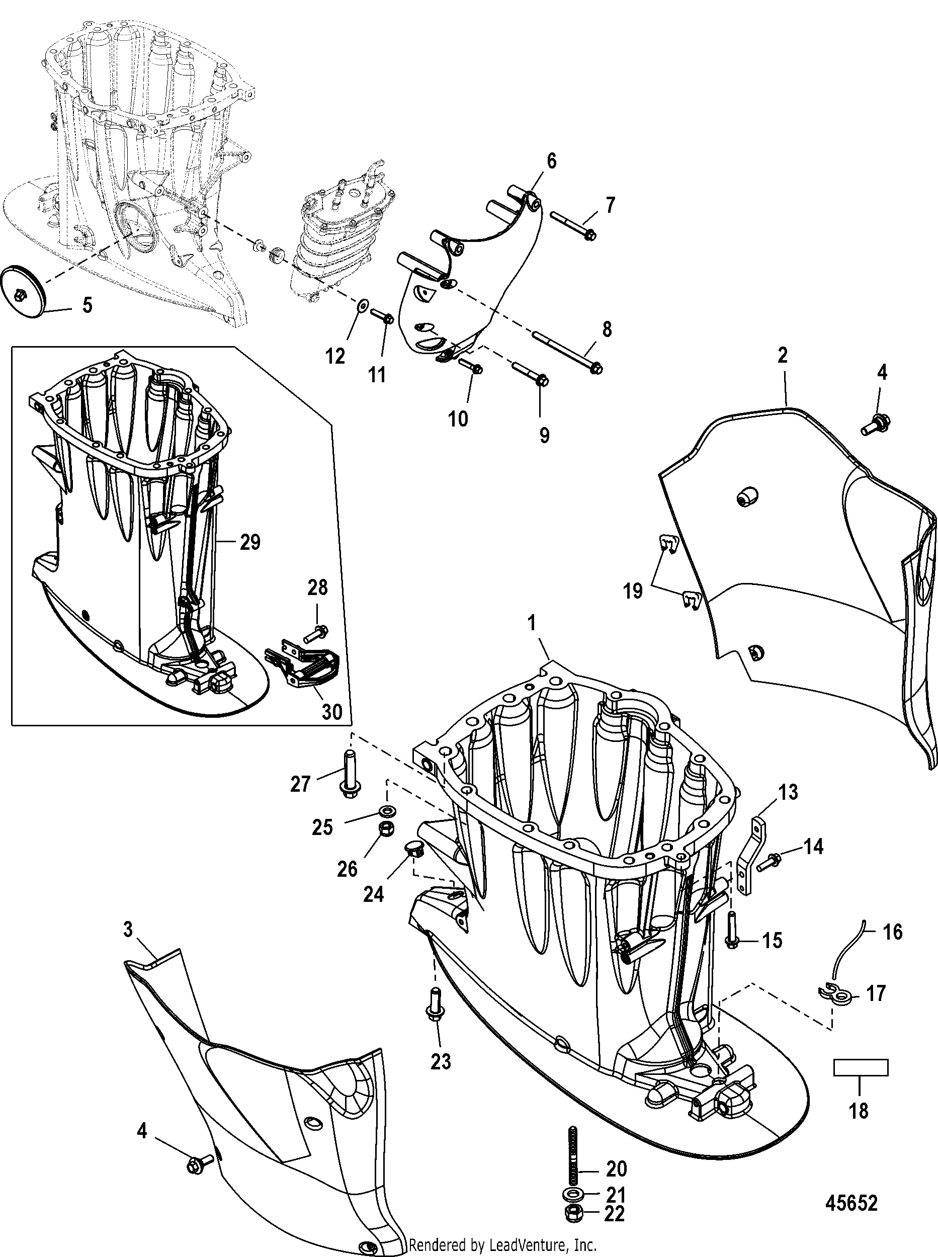 Driveshaft Housing