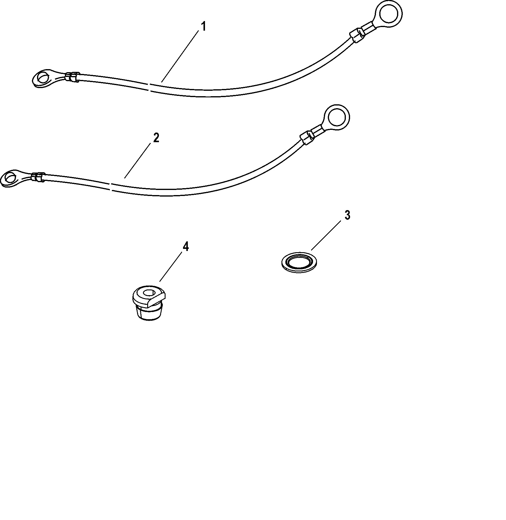 Kit de cables de tierra(899712A01)