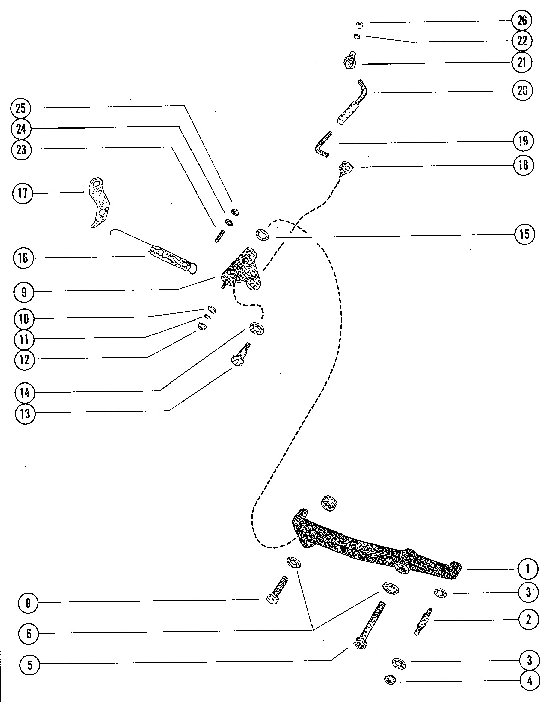 THROTTLE CONTROL LINKAGE