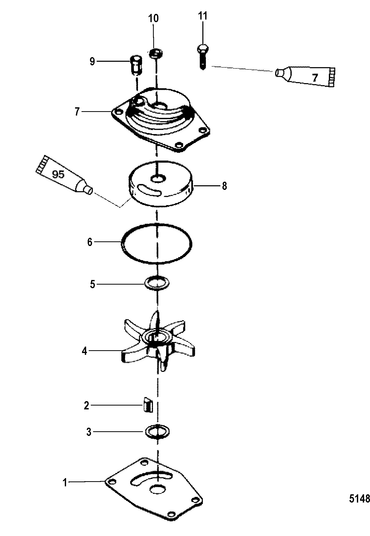 Jet Water Pump Components