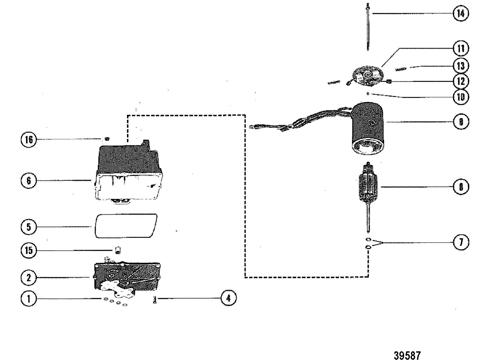 HYDRAULIC PUMP ASSEMBLY(PLASTIC RESERVOIR)