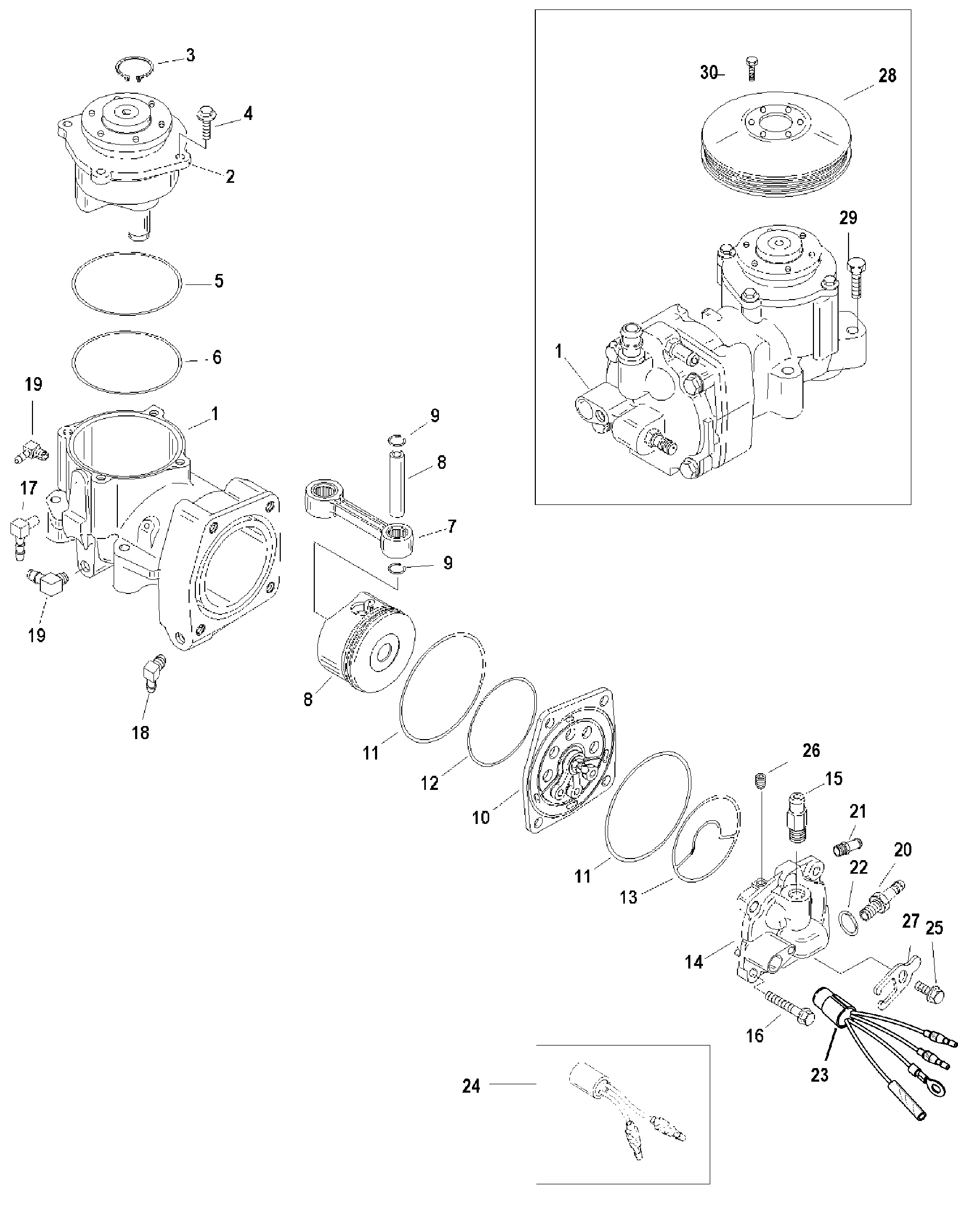 AIR COMPRESSOR COMPONENTS