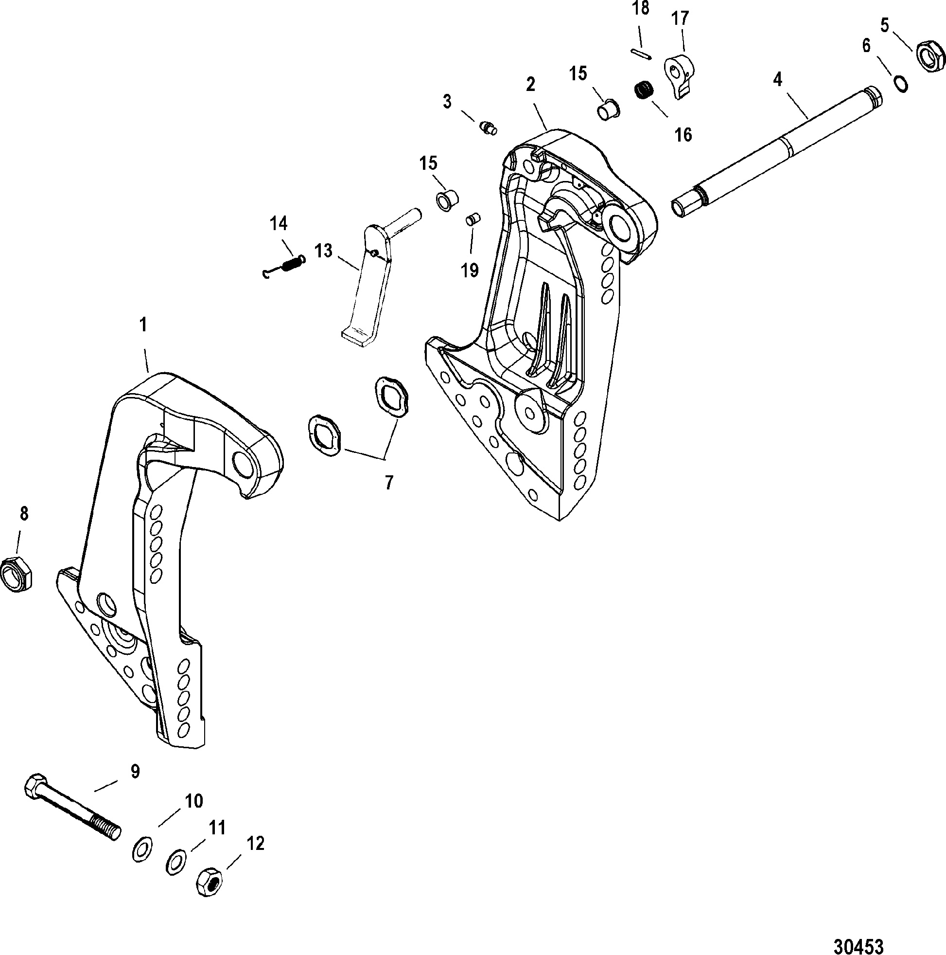 TRANSOM BRACKETS
