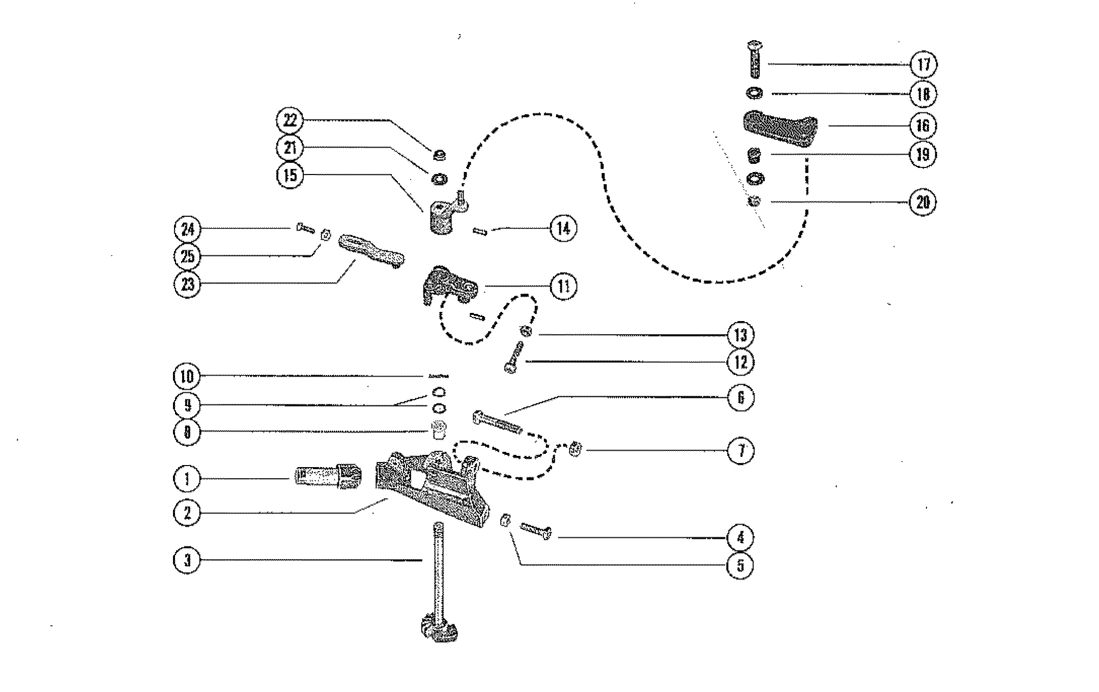THROTTLE CONTROL LINKAGE
