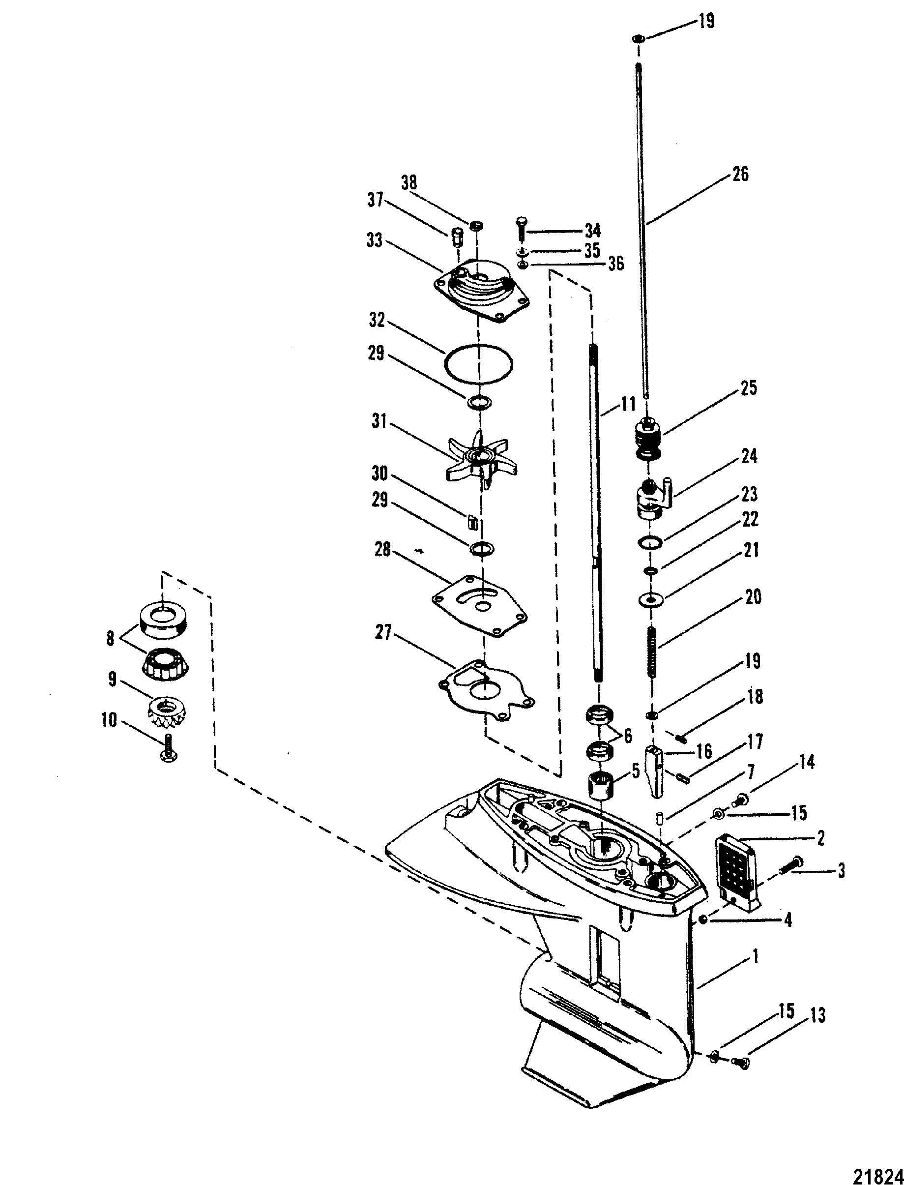Gear Housing(Driveshaft)