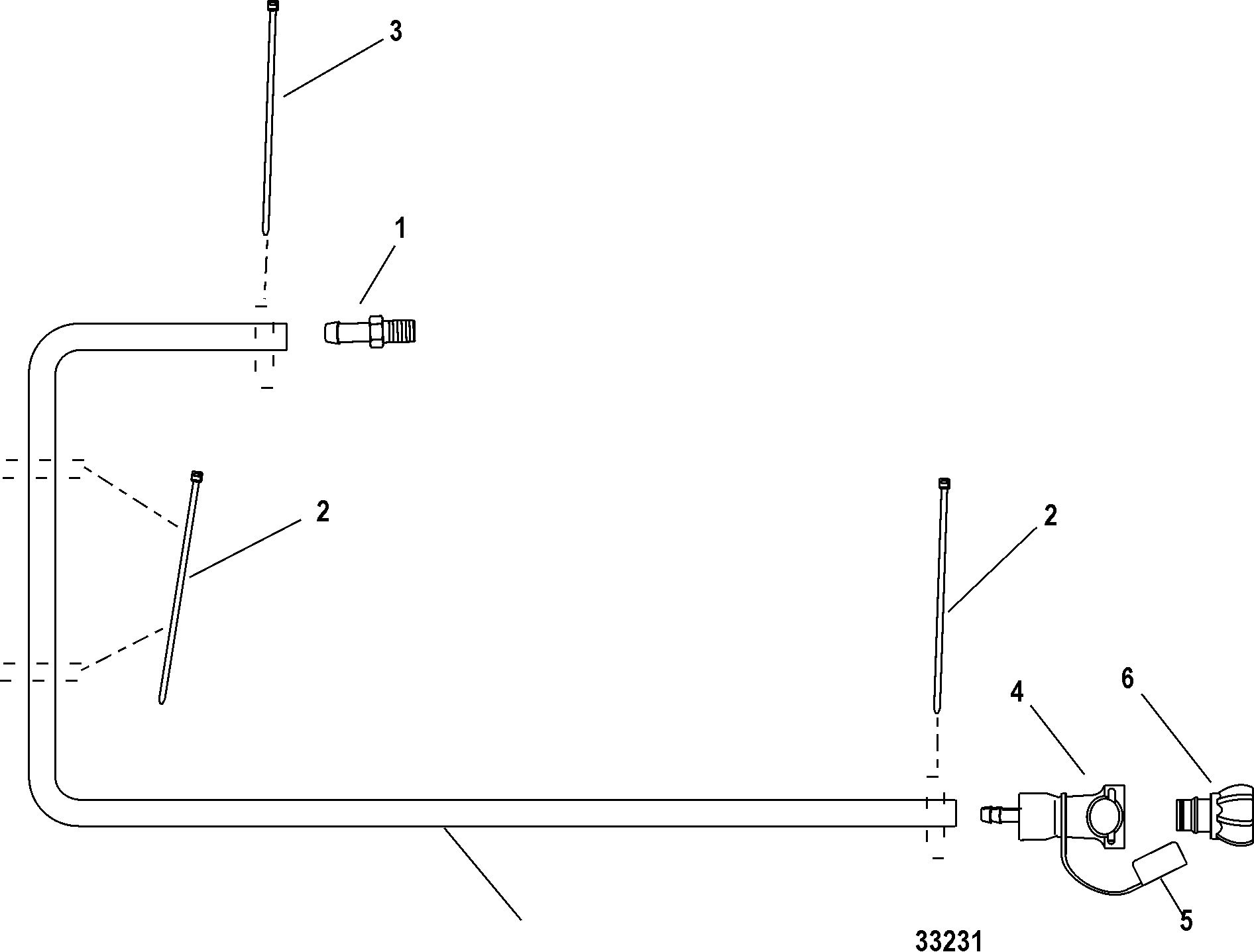 Kit di lavaggio costiero, 858566A02