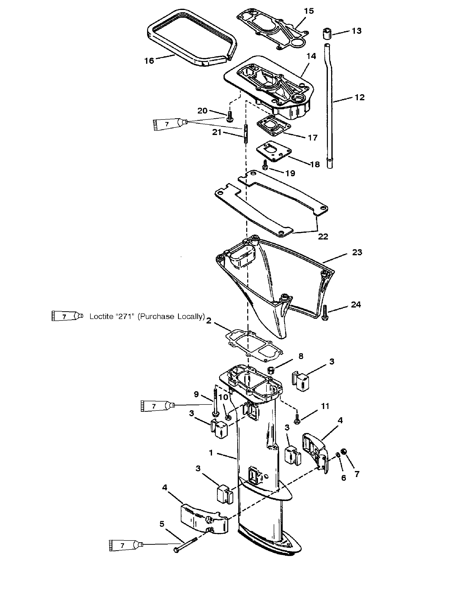 Driveshaft Housing Assembly