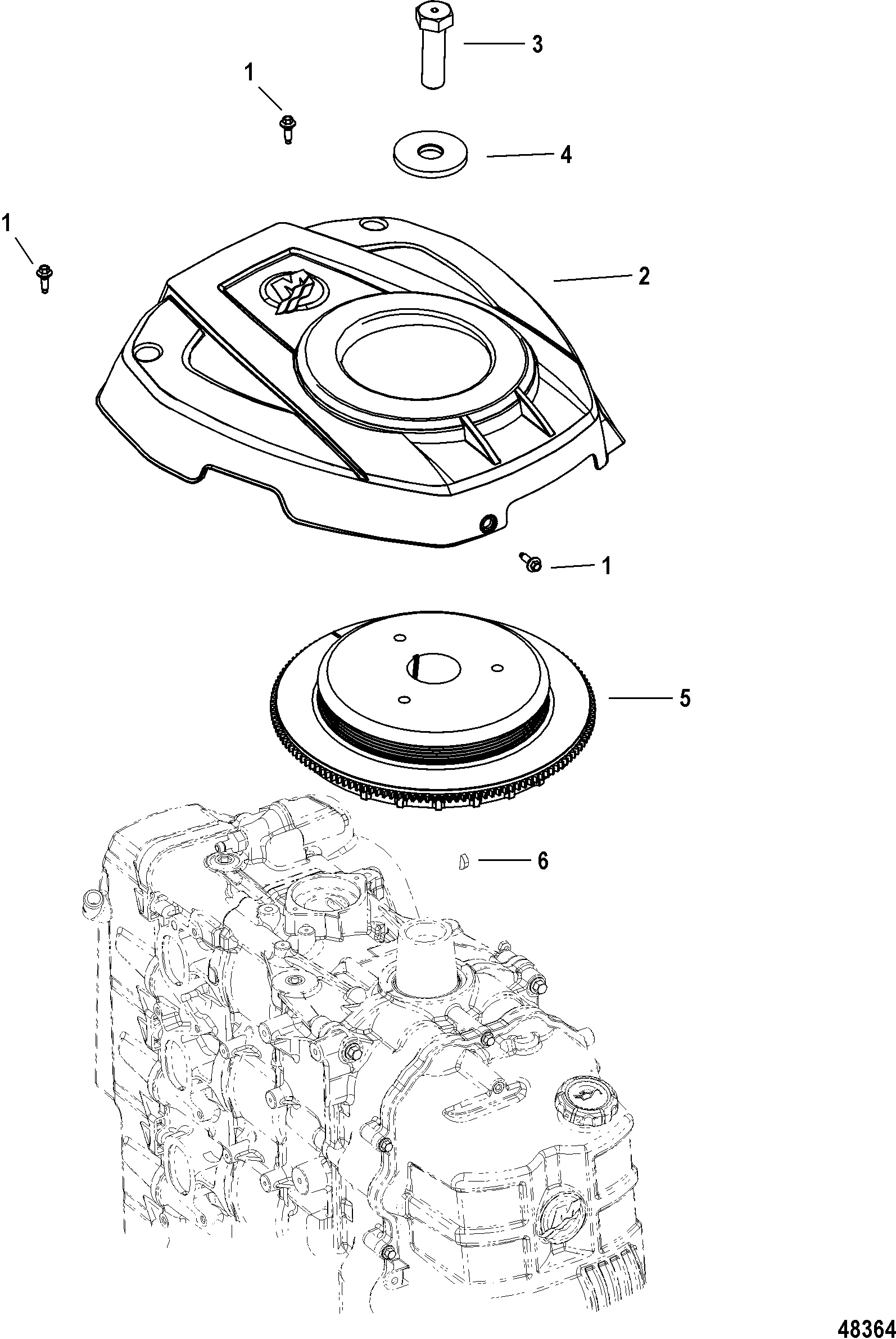 Flywheel and Cover