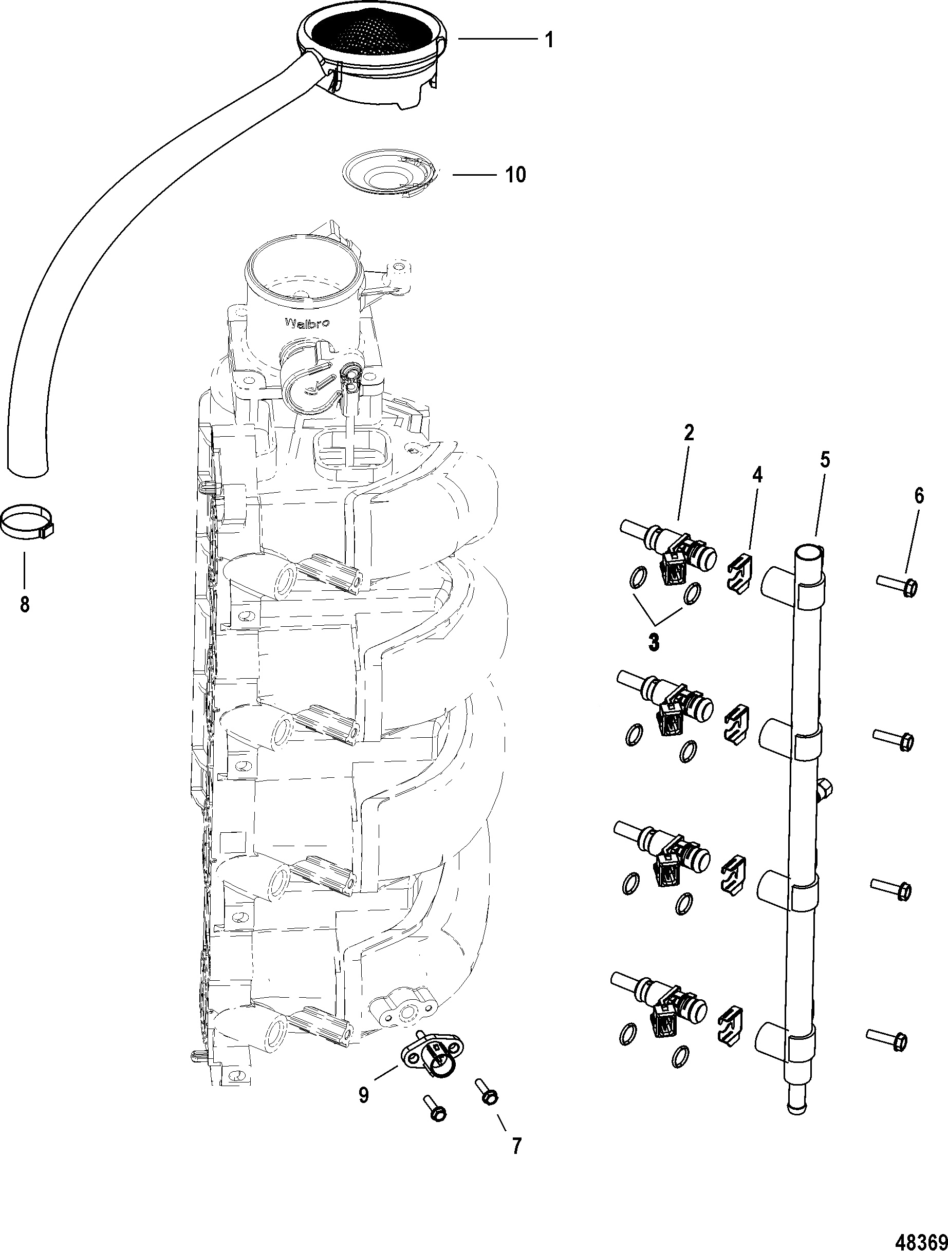 Module air-carburant intégré