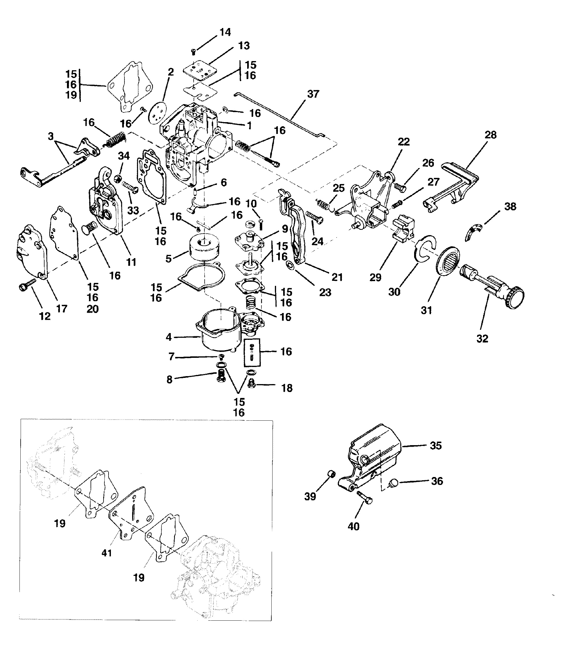 Carburetor(XR10 Magnum 10)