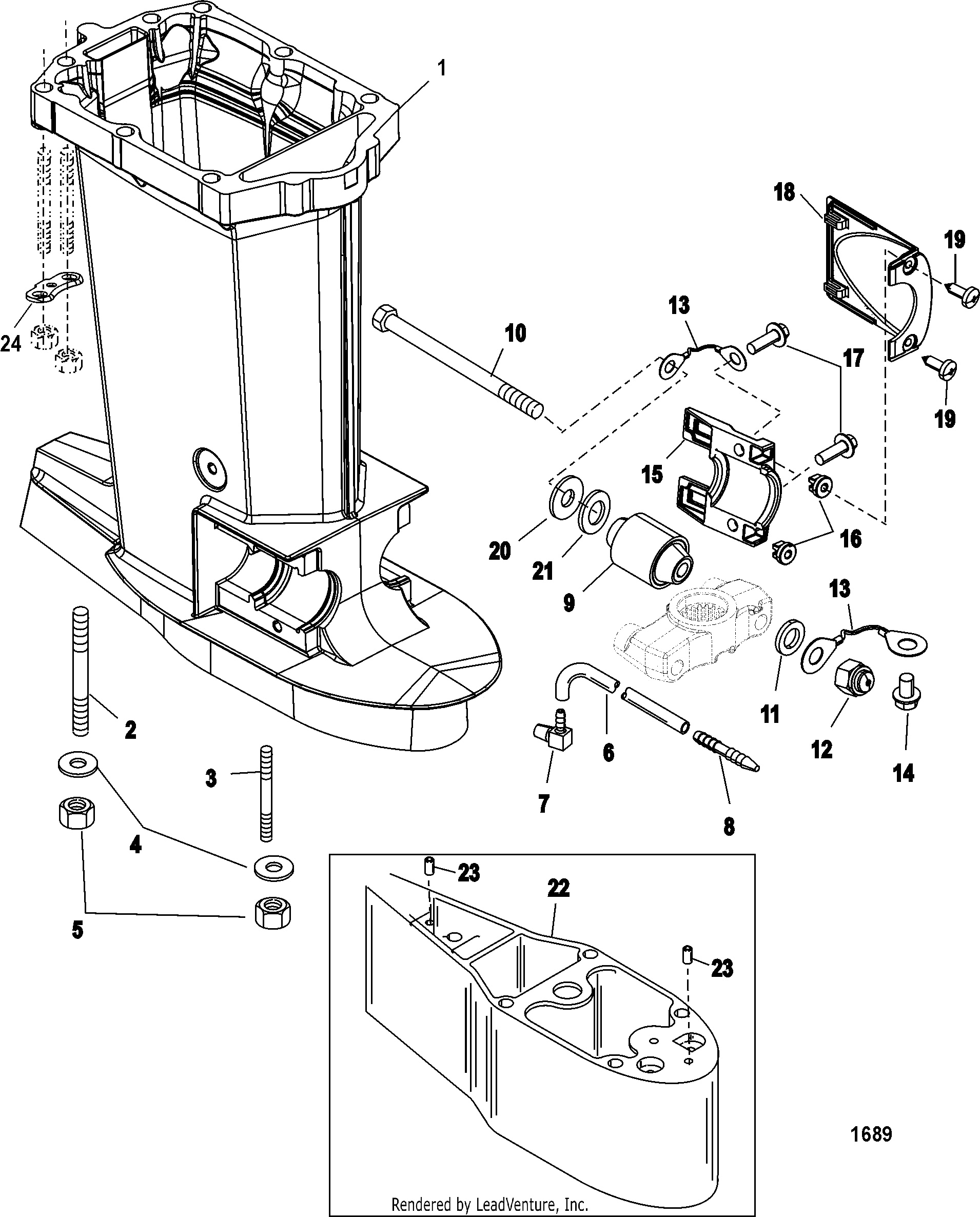 Driveshaft Housing