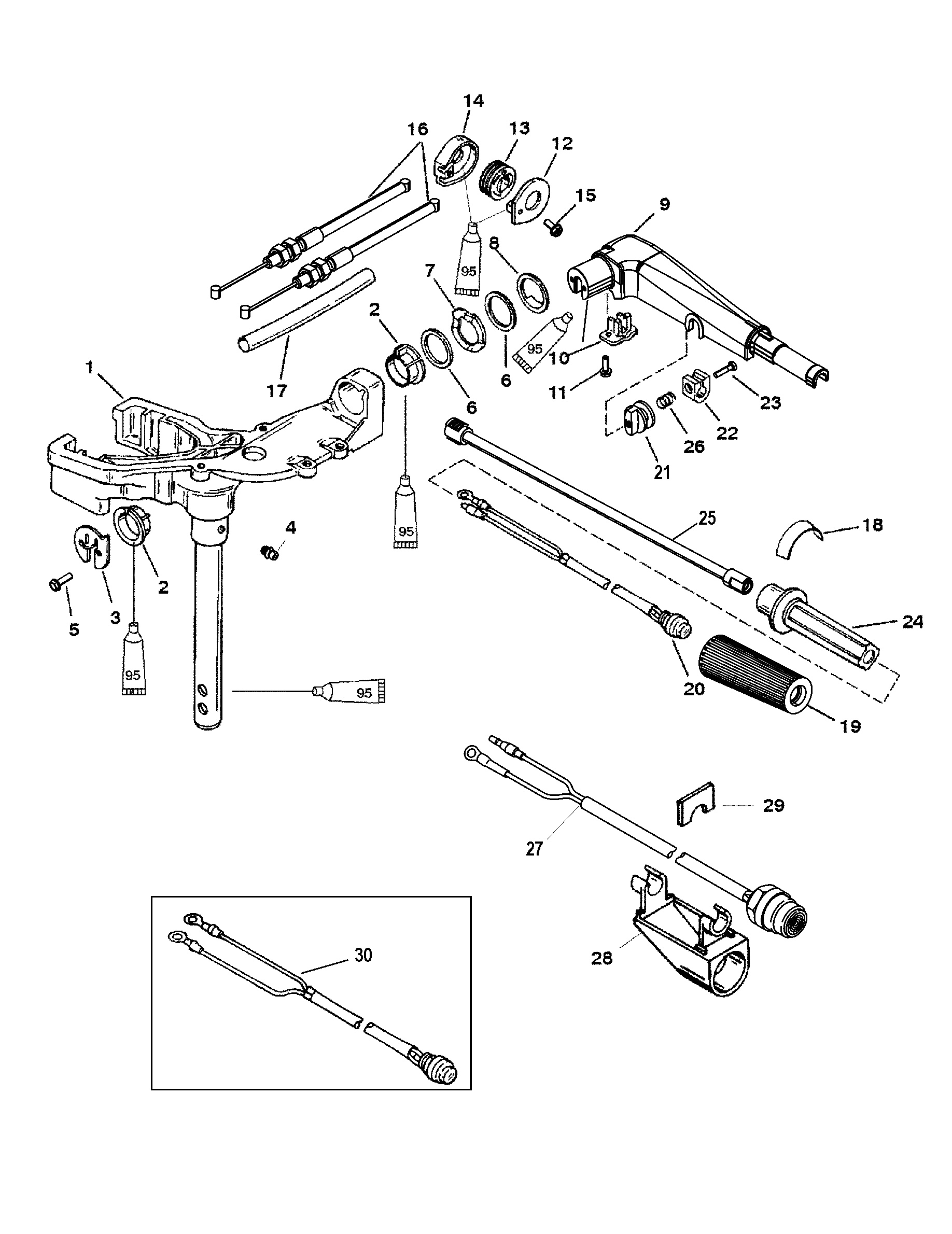 Swivel Head and Steering Handle