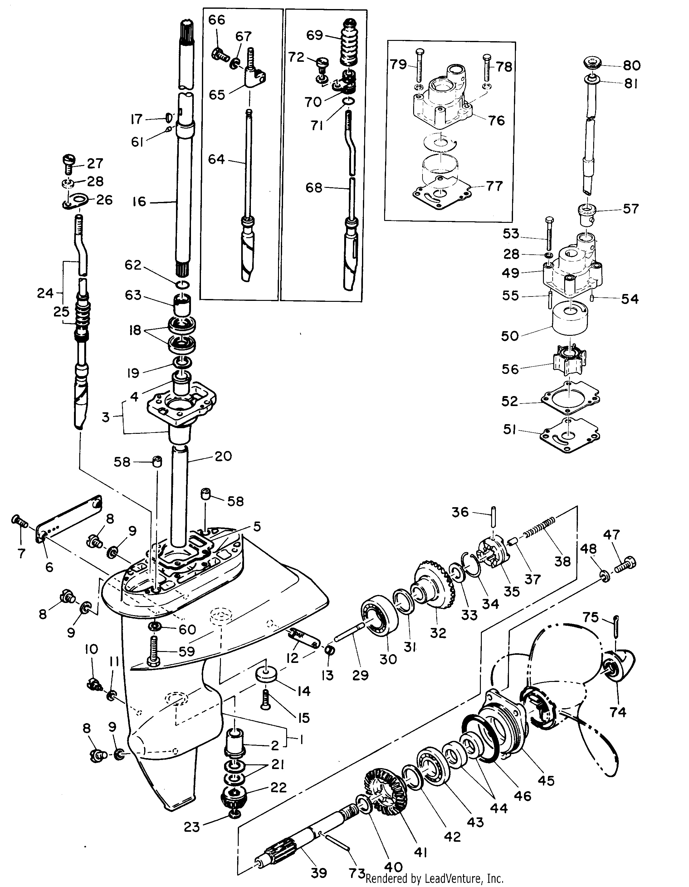 GEARHOUSING ASS'Y