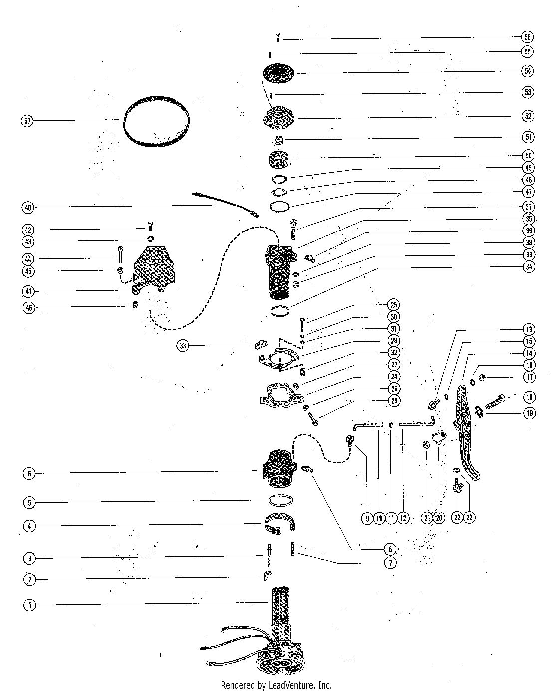 DISTRIBUTOR ADAPTOR AND VERTICAL LINKAGE