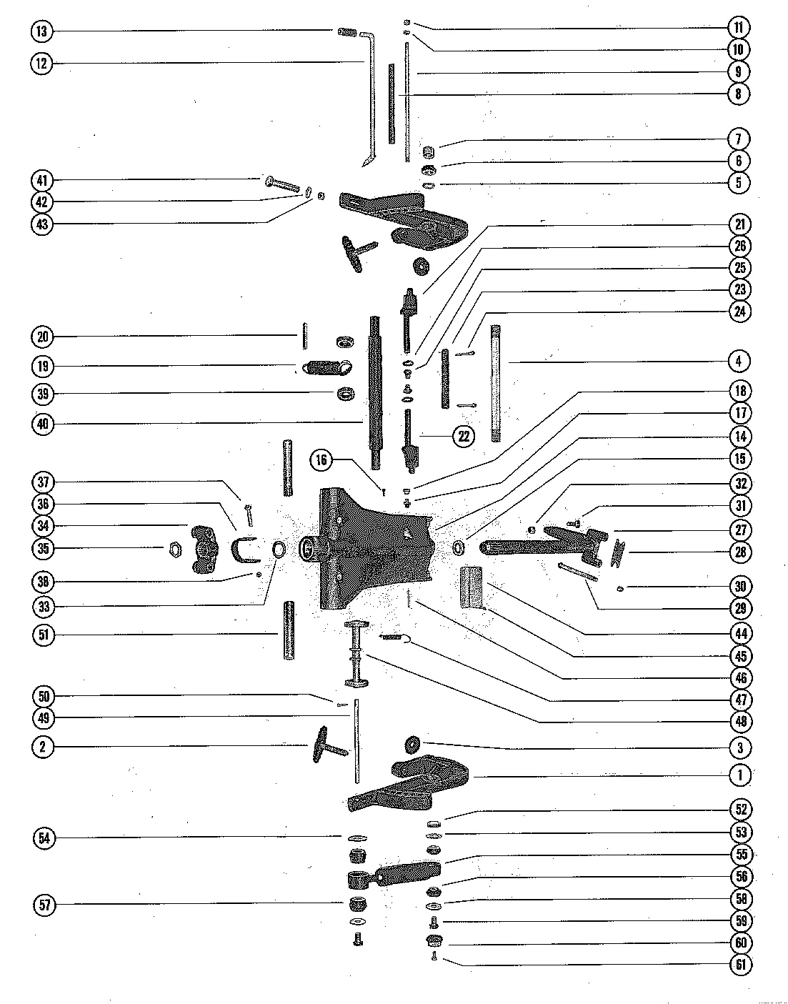 CLAMP AND SWIVEL BRACKET ASSEMBLY