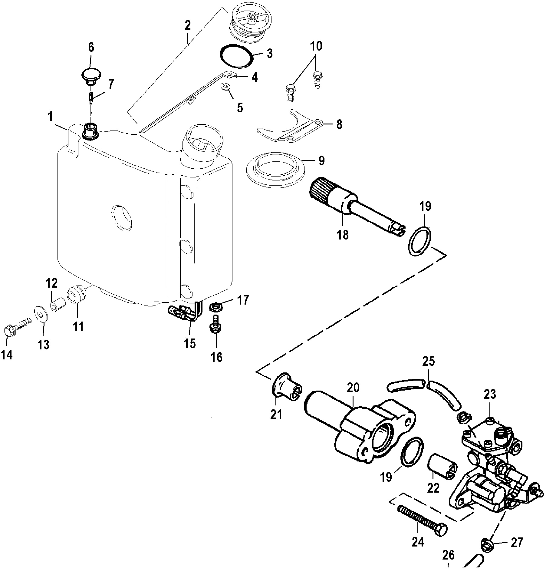 OIL INJECTION(USA-0G301751 BEL-9885505 AND UP)