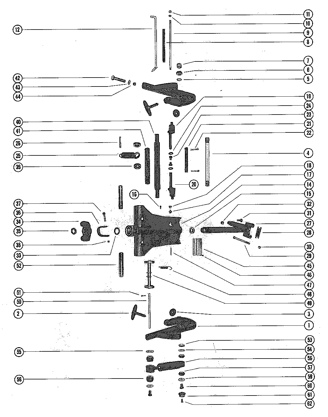 CLAMP AND SWIVEL BRACKET ASSEMBLY