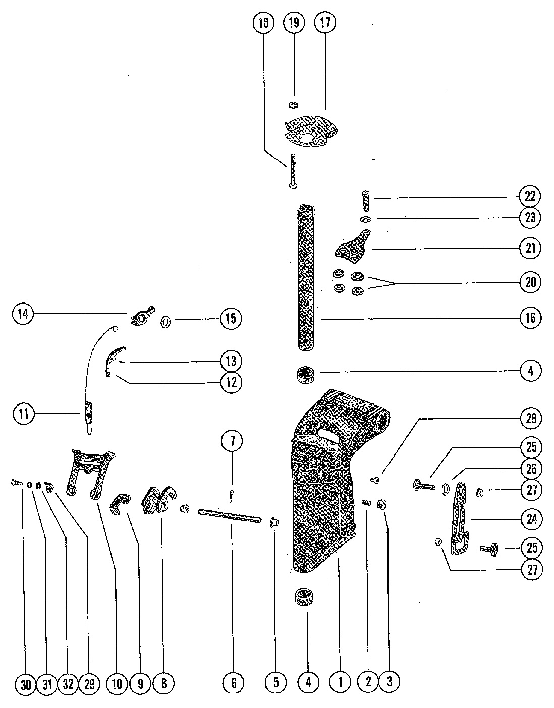 SWIVEL BRACKET ASSEMBLY