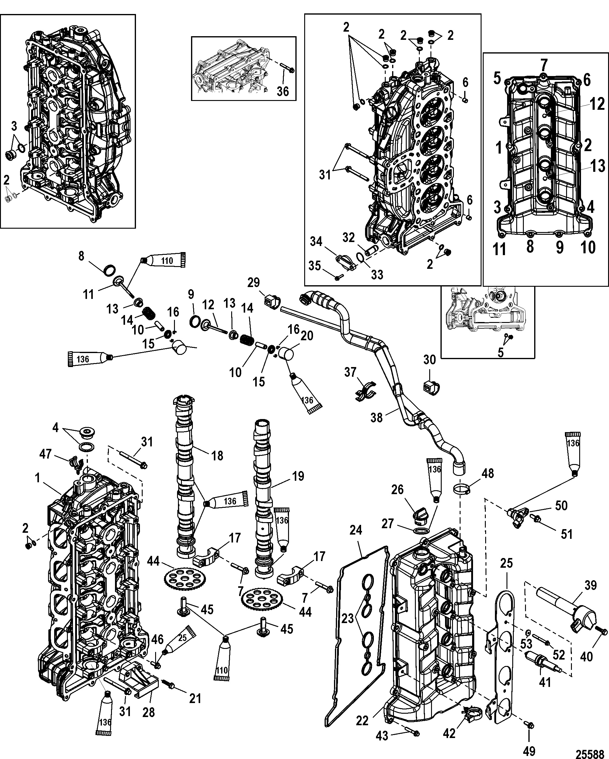 Cylinder Head and Camshaft