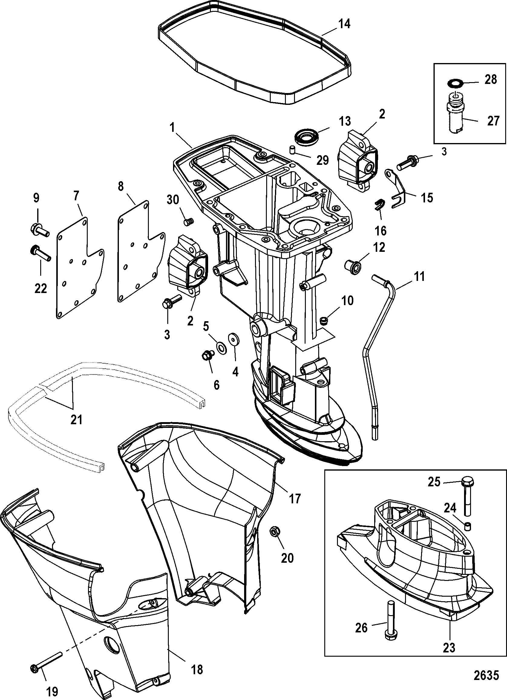 Driveshaft Housing