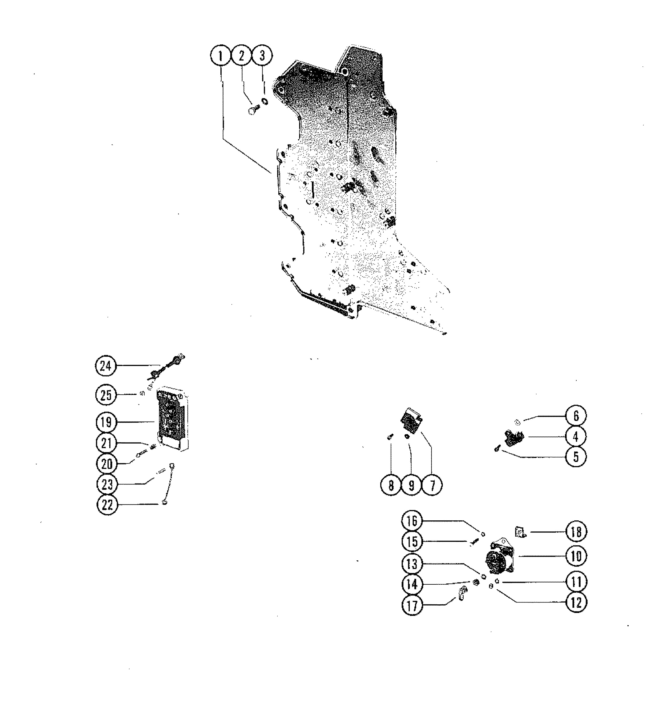 SWITCH BOX AND STARTER SOLENOID