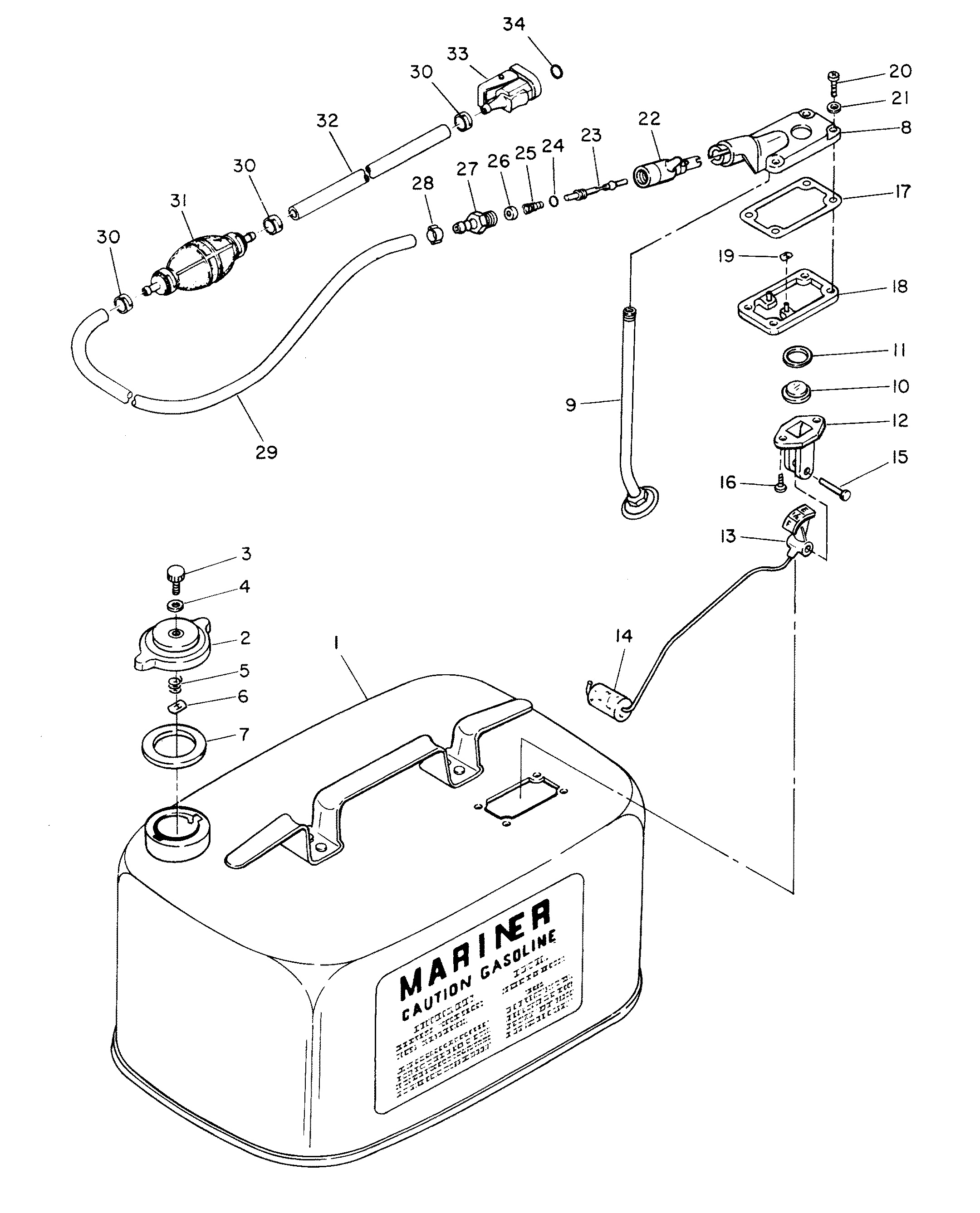 RÉSERVOIR DE CARBURANT (ÉTATS-UNIS)