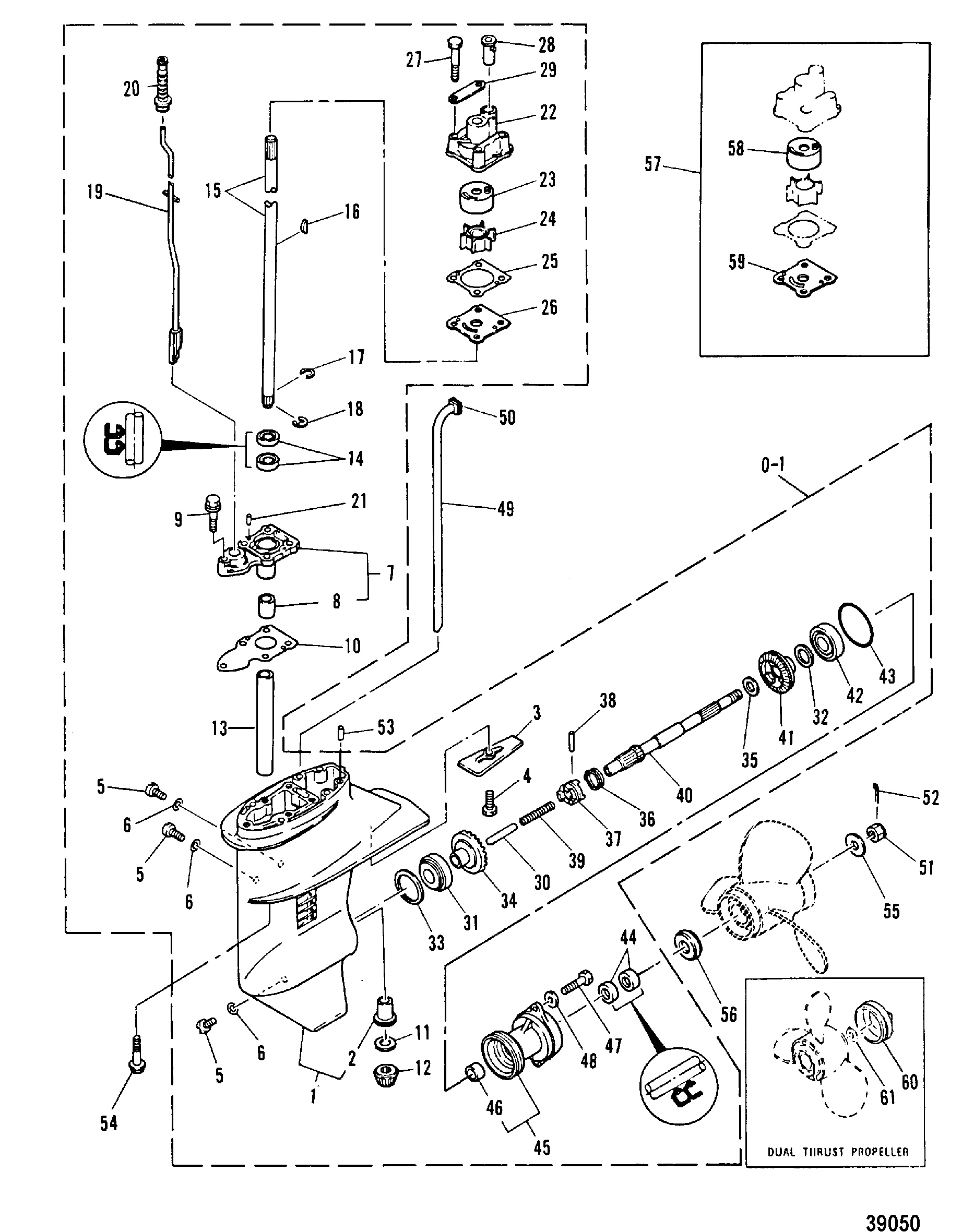 GEARHOUSING ASSEMBLY