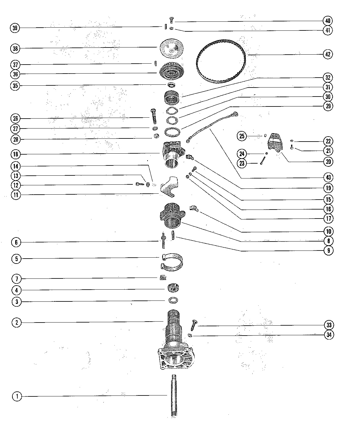 DISTRIBUTOR ADAPTOR AND PILOT ASSEMBLY