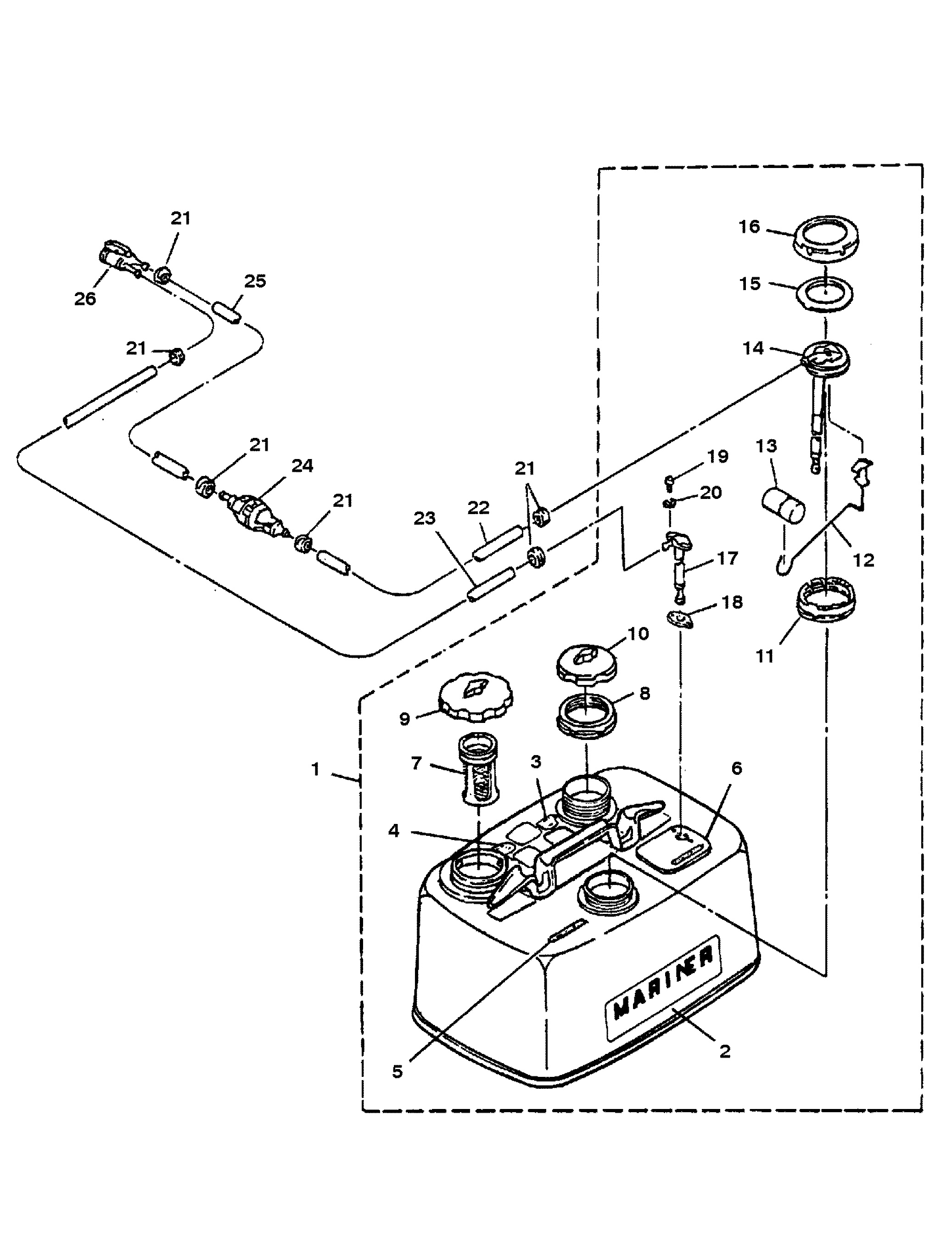 TANQUE DE COMBUSTIBLE (S #-M-001449 ML-321964 Y SUPERIORES)