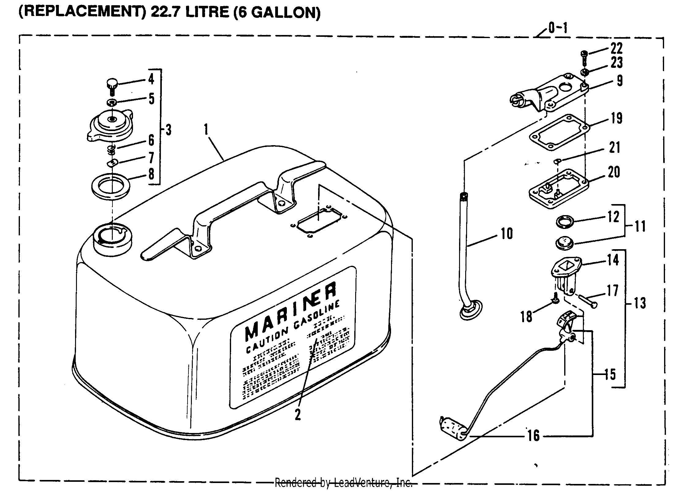 SERBATOIO CARBURANTE (SOSTITUZIONE)