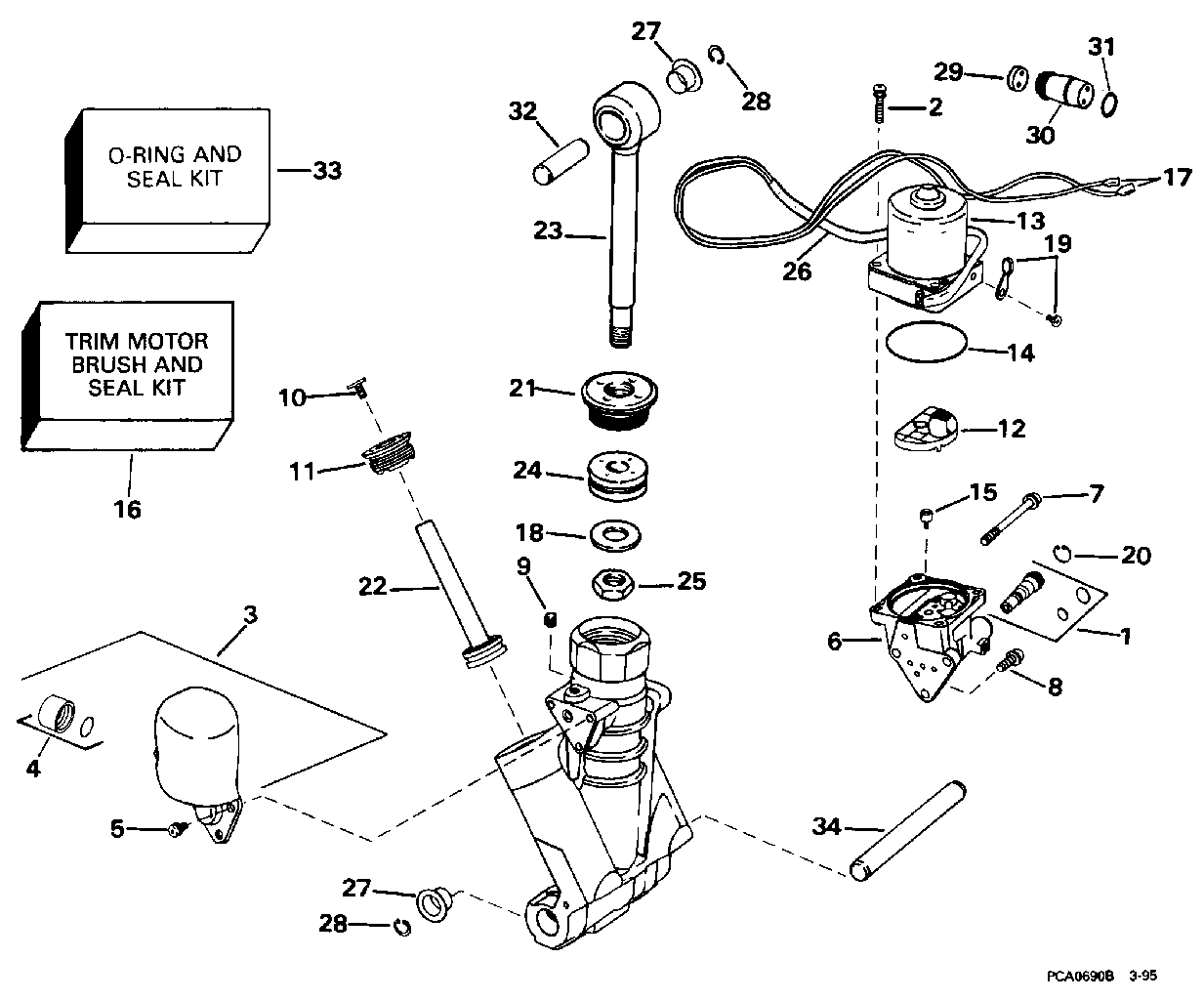 Ensemble hydraulique de correction d’assiette et de relevage