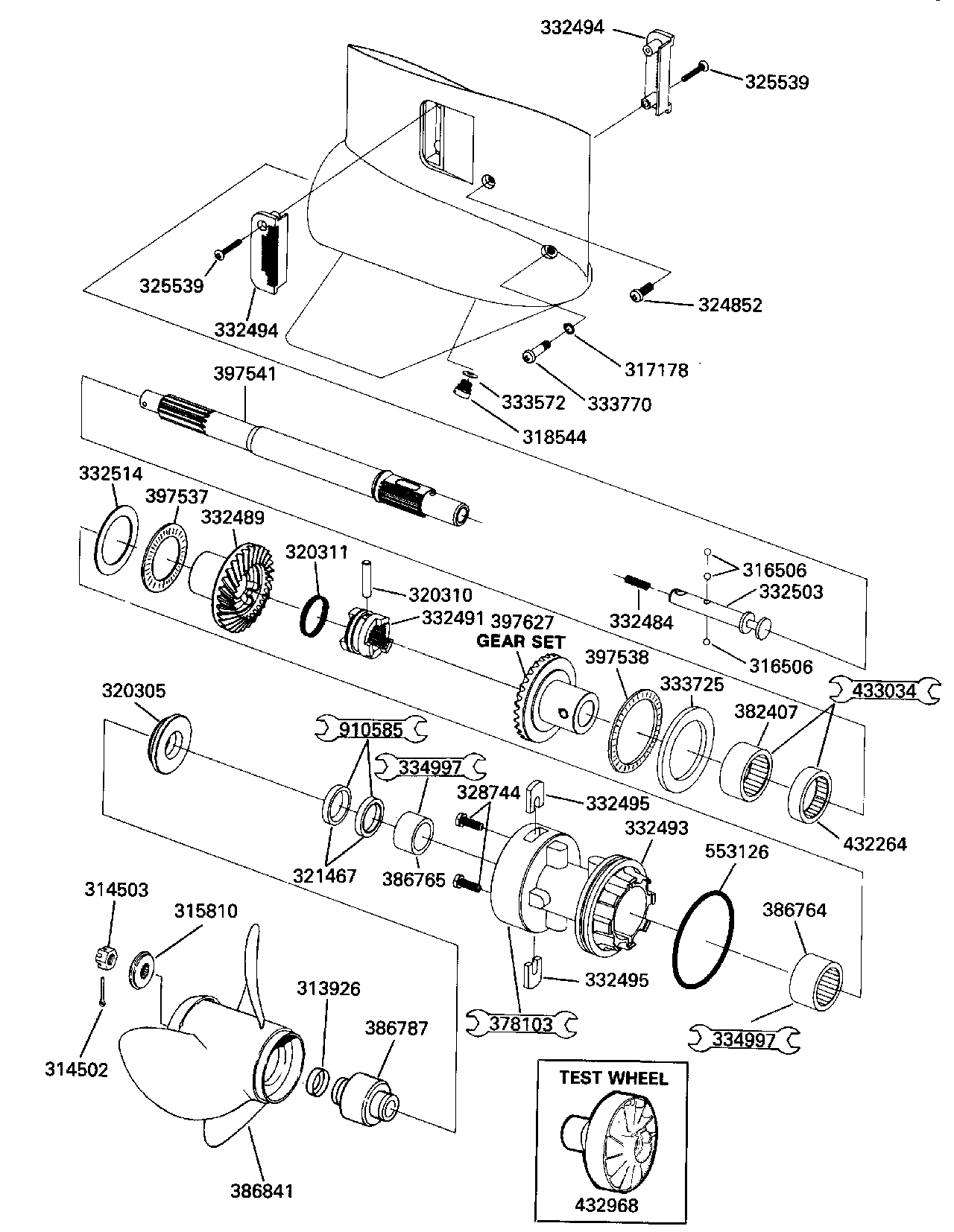 Gearcase (continued)