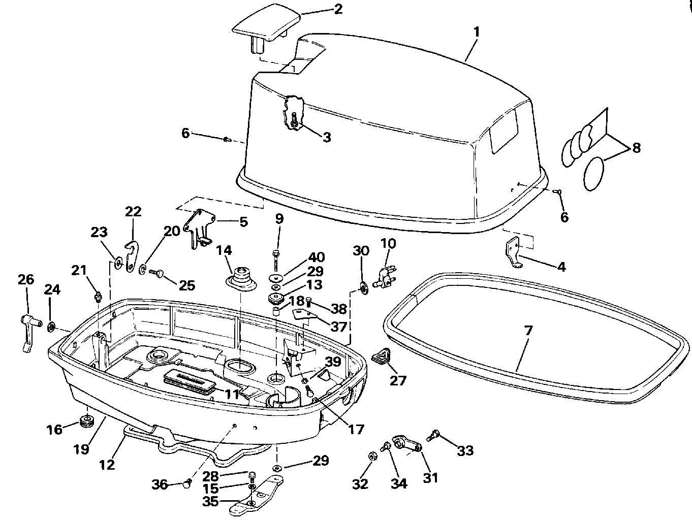 Capot moteur