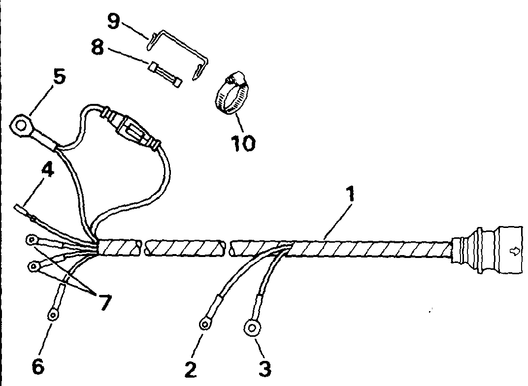 Câble moteur