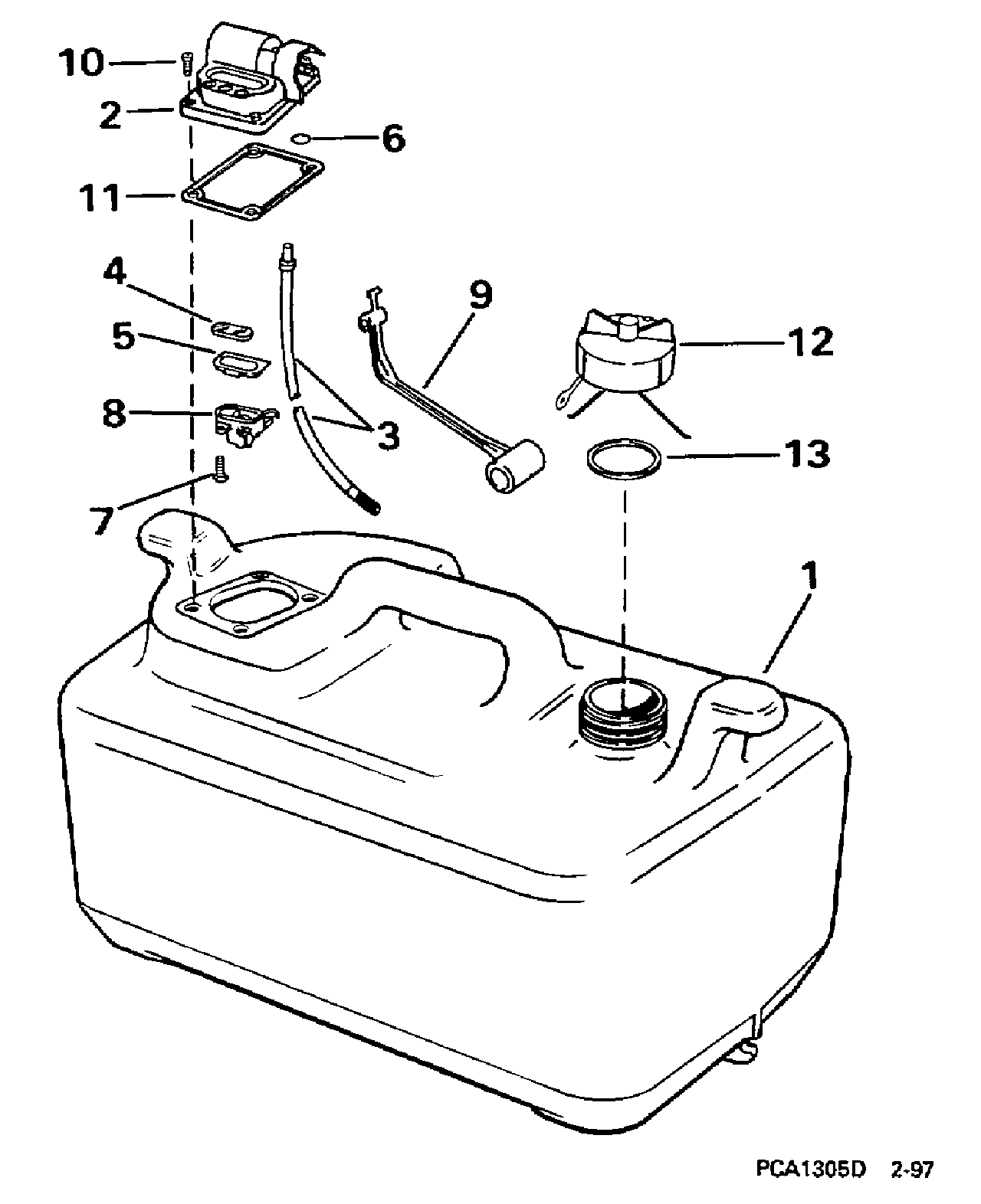 Réservoir de carburant – 6 gallons