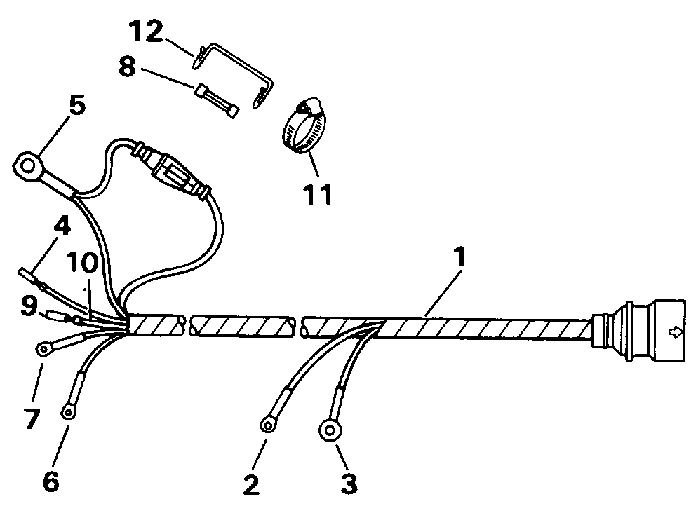 Câble moteur