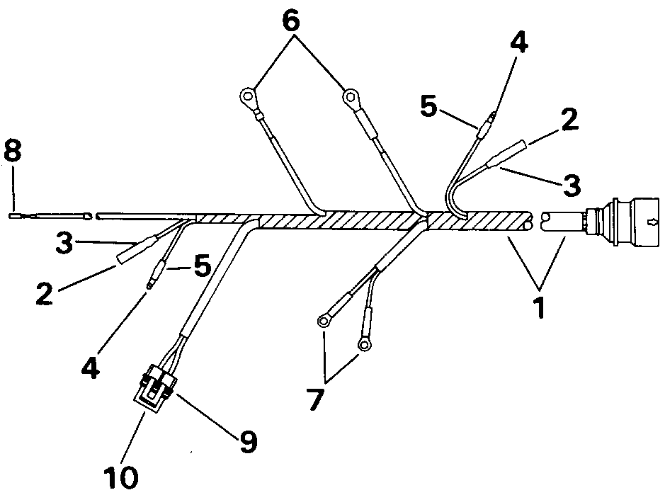Câble moteur