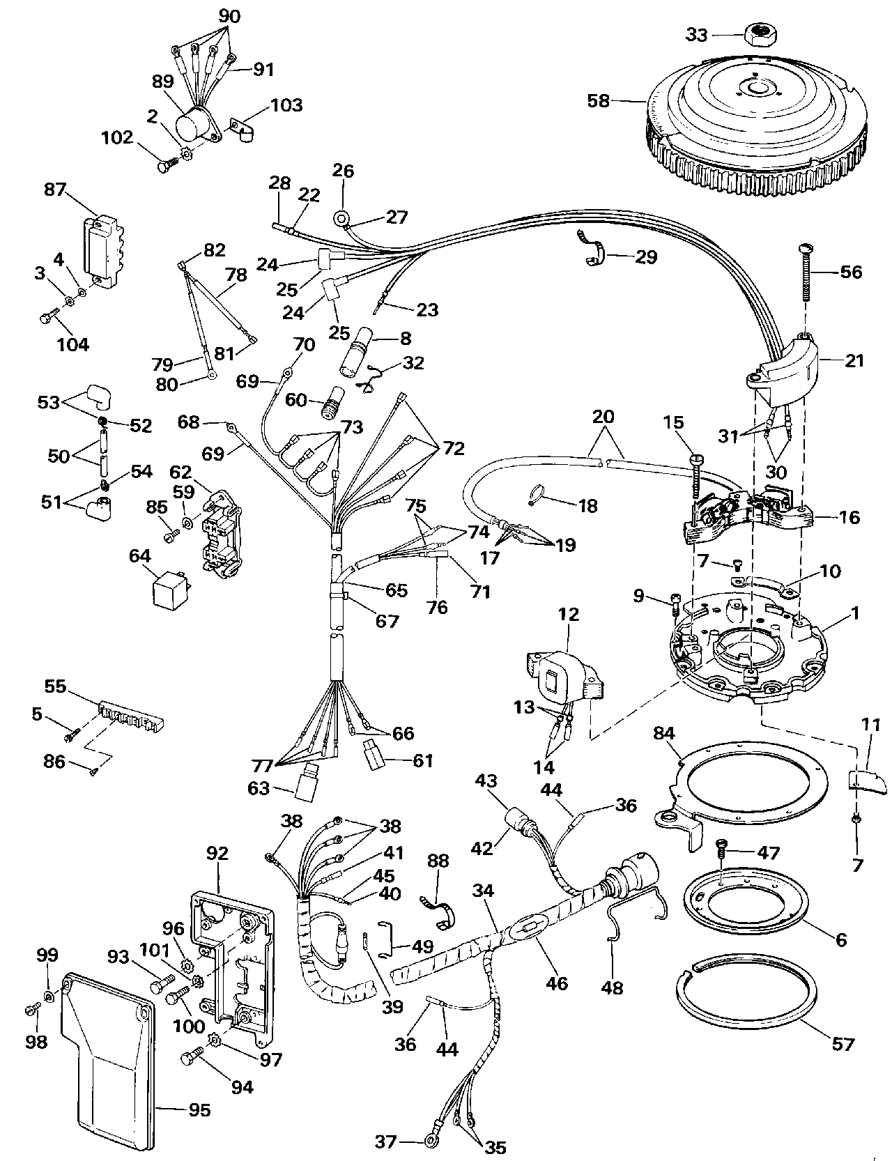 Système d’allumage — modèles TL à démarrage électrique