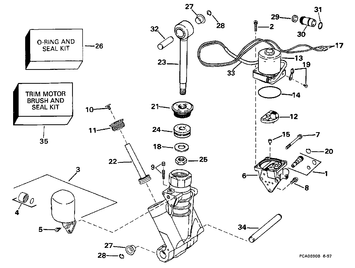 Ensemble hydraulique de correction d’assiette et de relevage