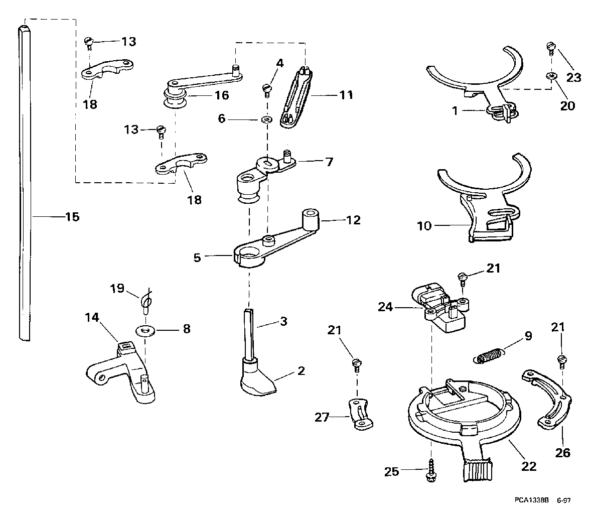 Throttle linkage
