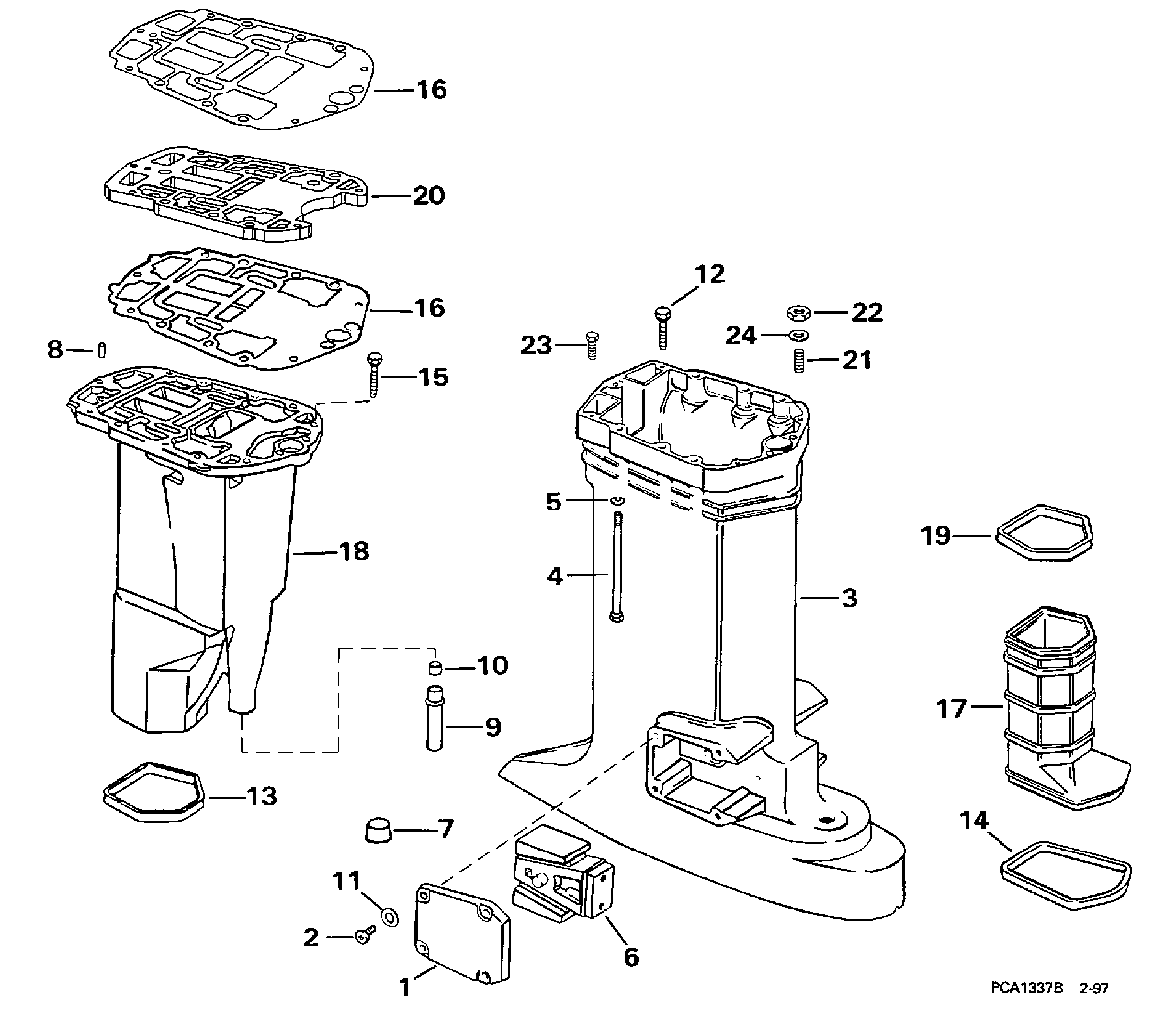 Exhaust housing
